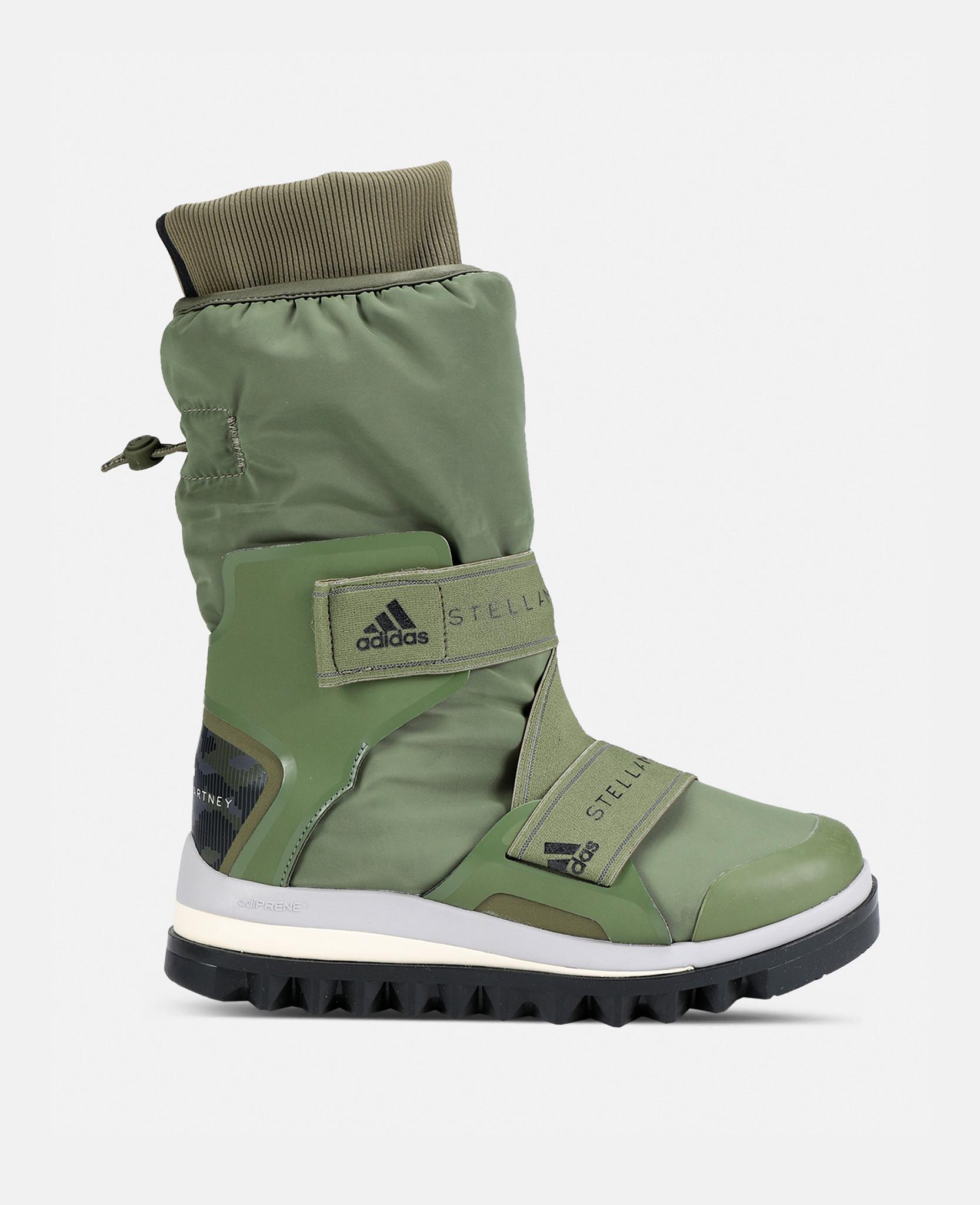 adidas By Stella McCartney Logo Snow Boots in Green | Lyst Canada