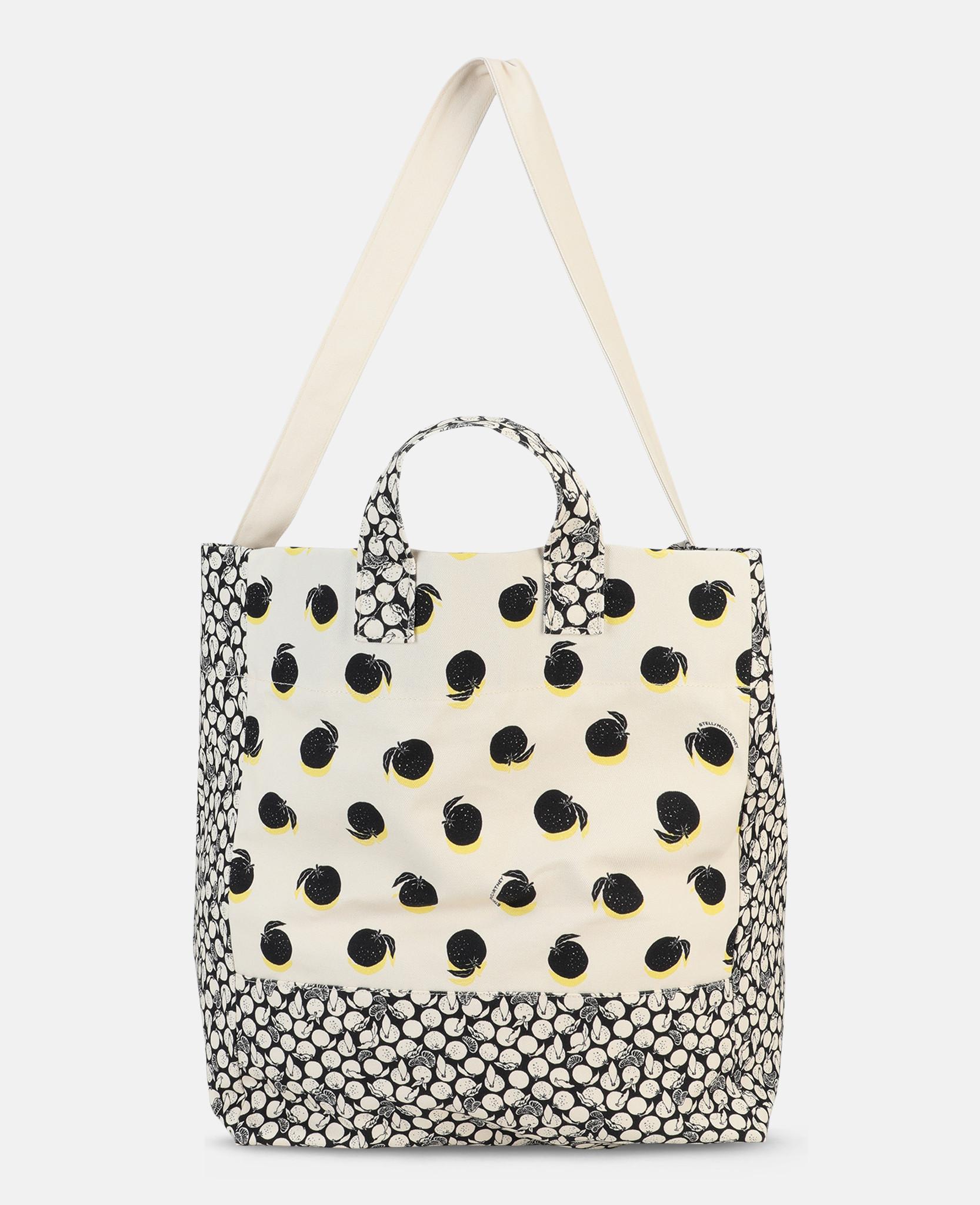 Stella McCartney Ruched Oranges Print Beach Bag Lyst UK