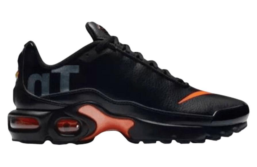 nike tn orange black