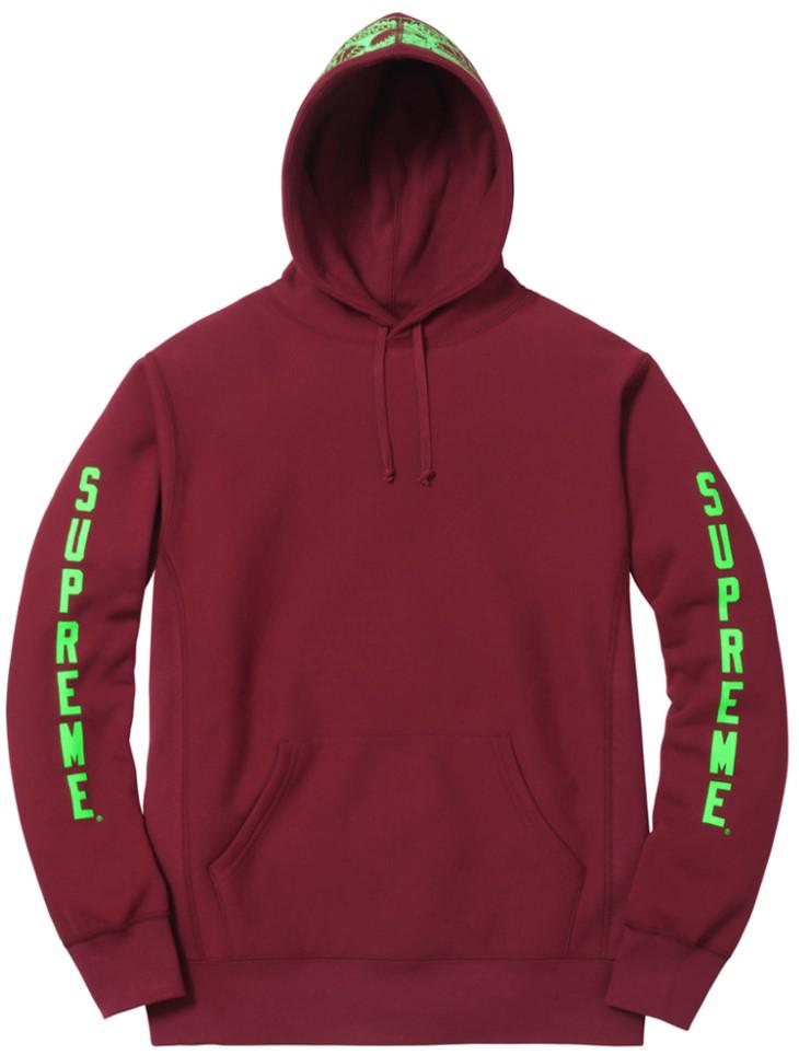supreme x antihero hoodie