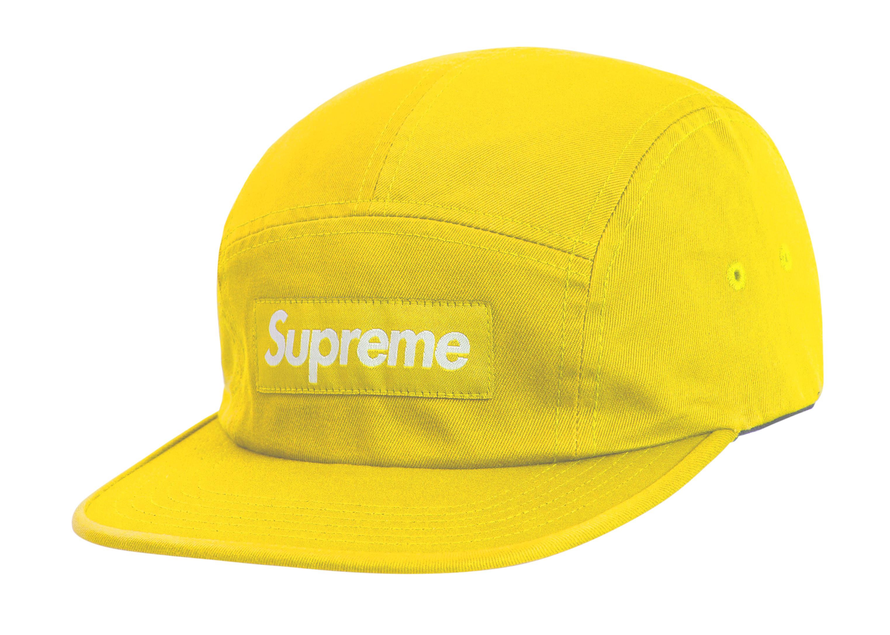 supreme yellow cap