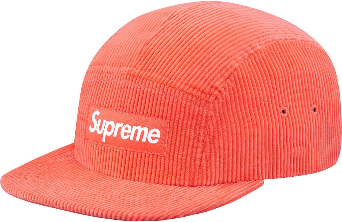 supreme corduroy camp cap