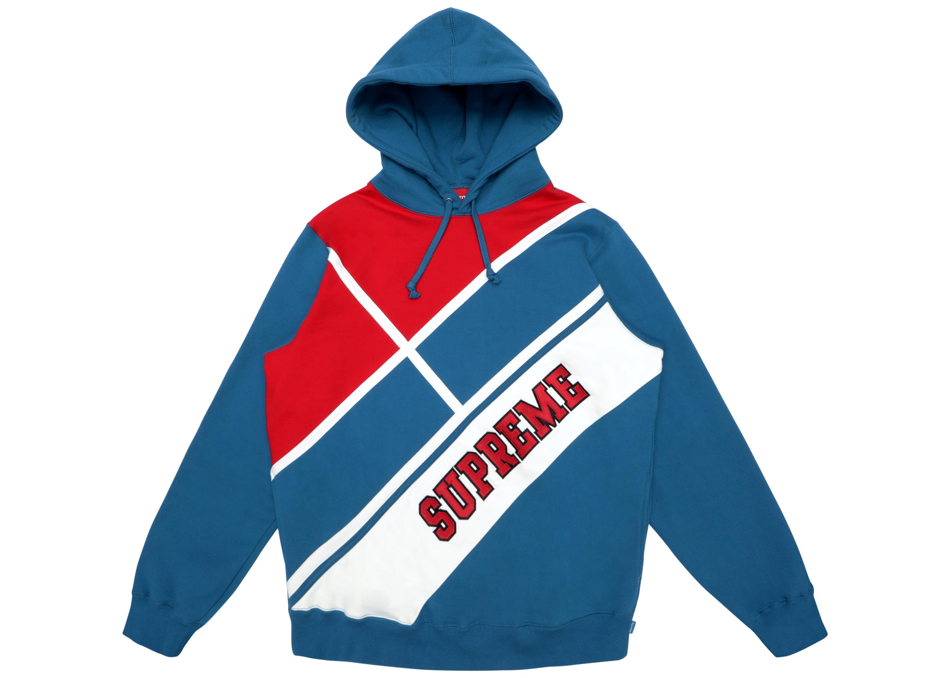 diagonal supreme hoodie
