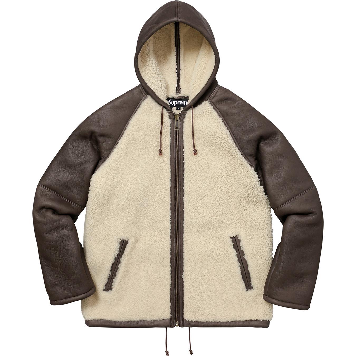 supreme shearling