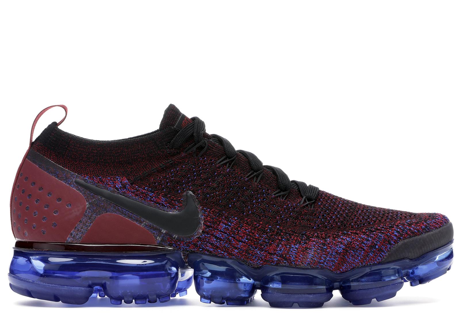 blue red vapormax