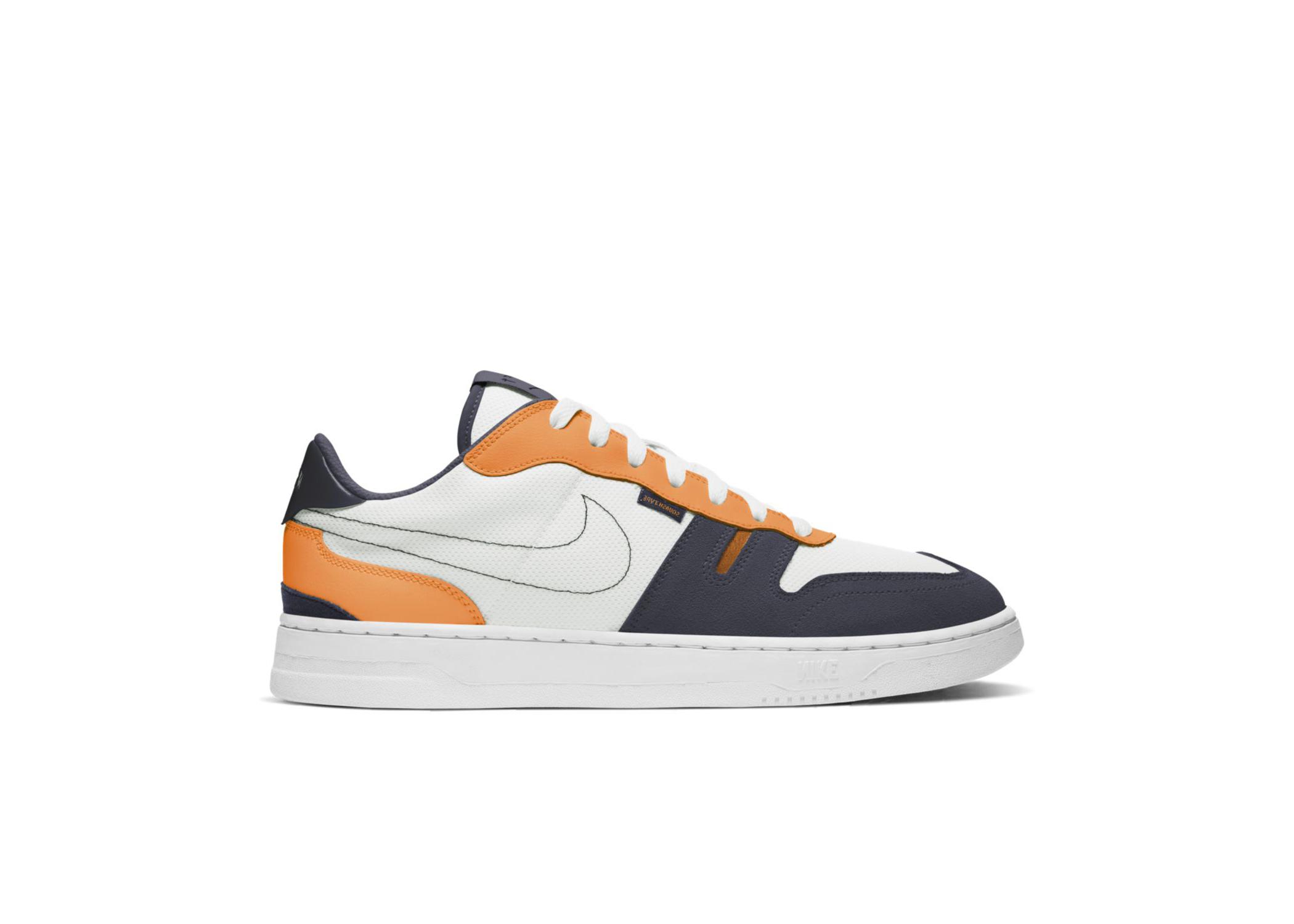 nike squash type orange