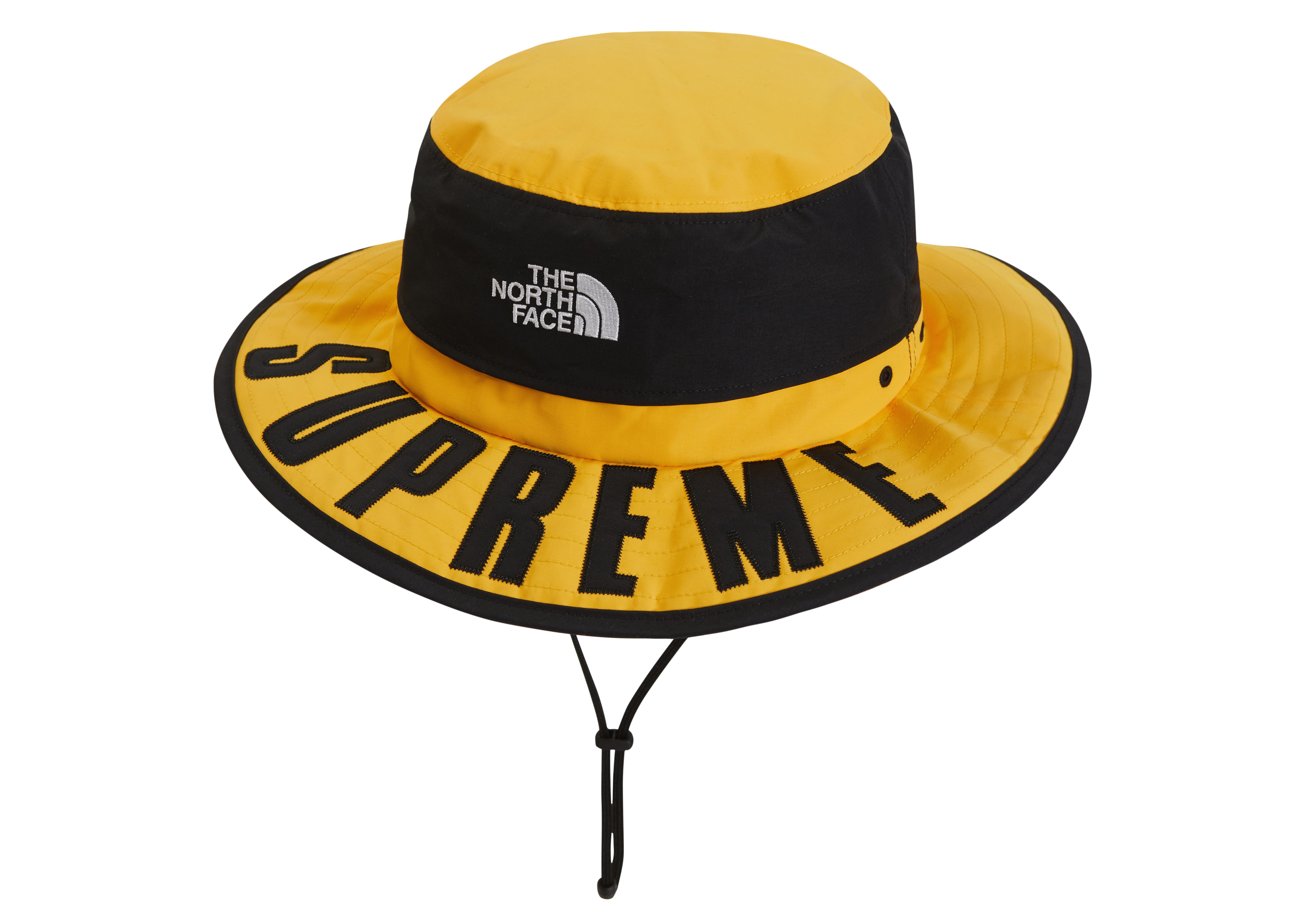 supreme the north face arc logo horizon breeze hat black