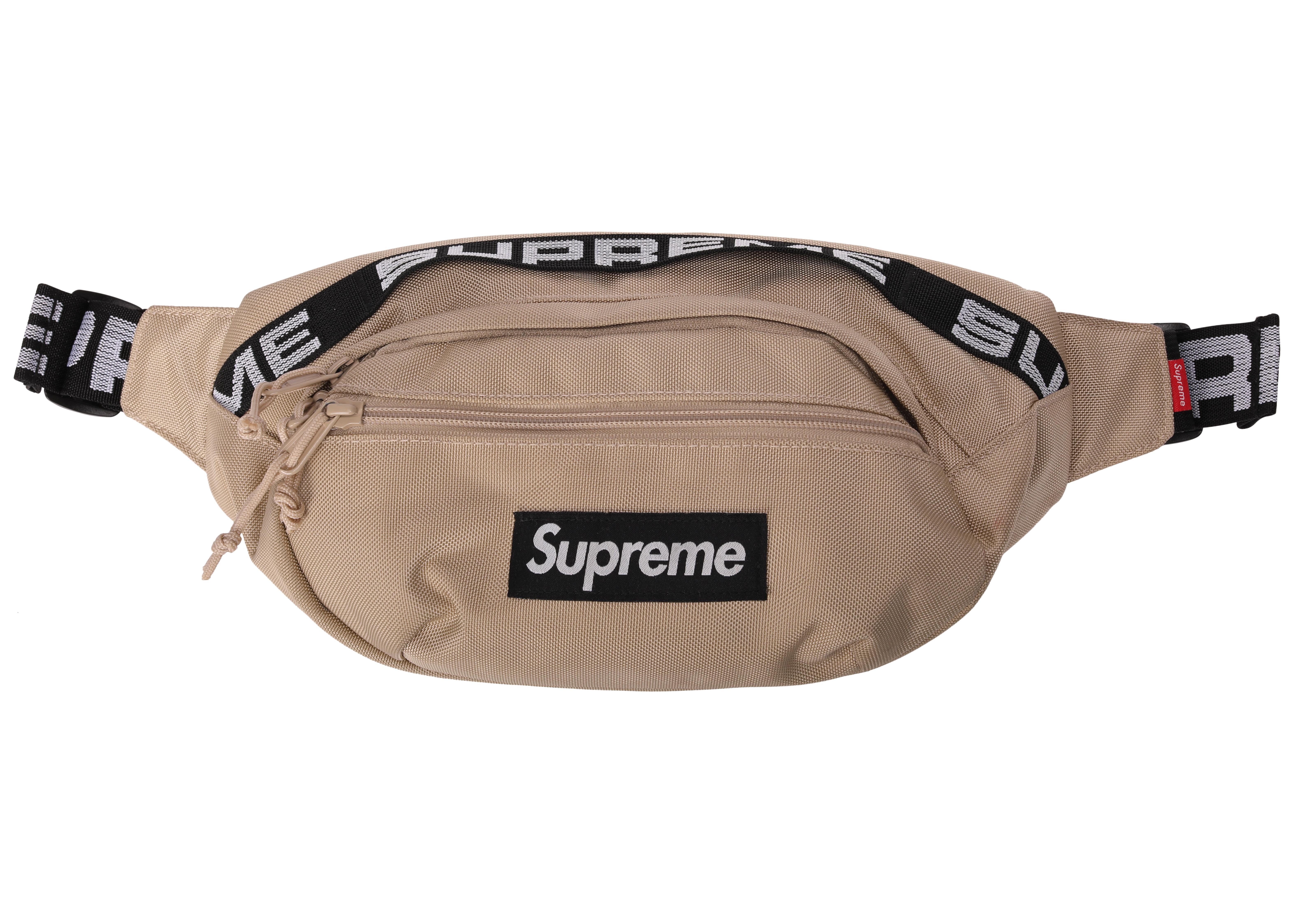 supreme fanny pack ss18 black