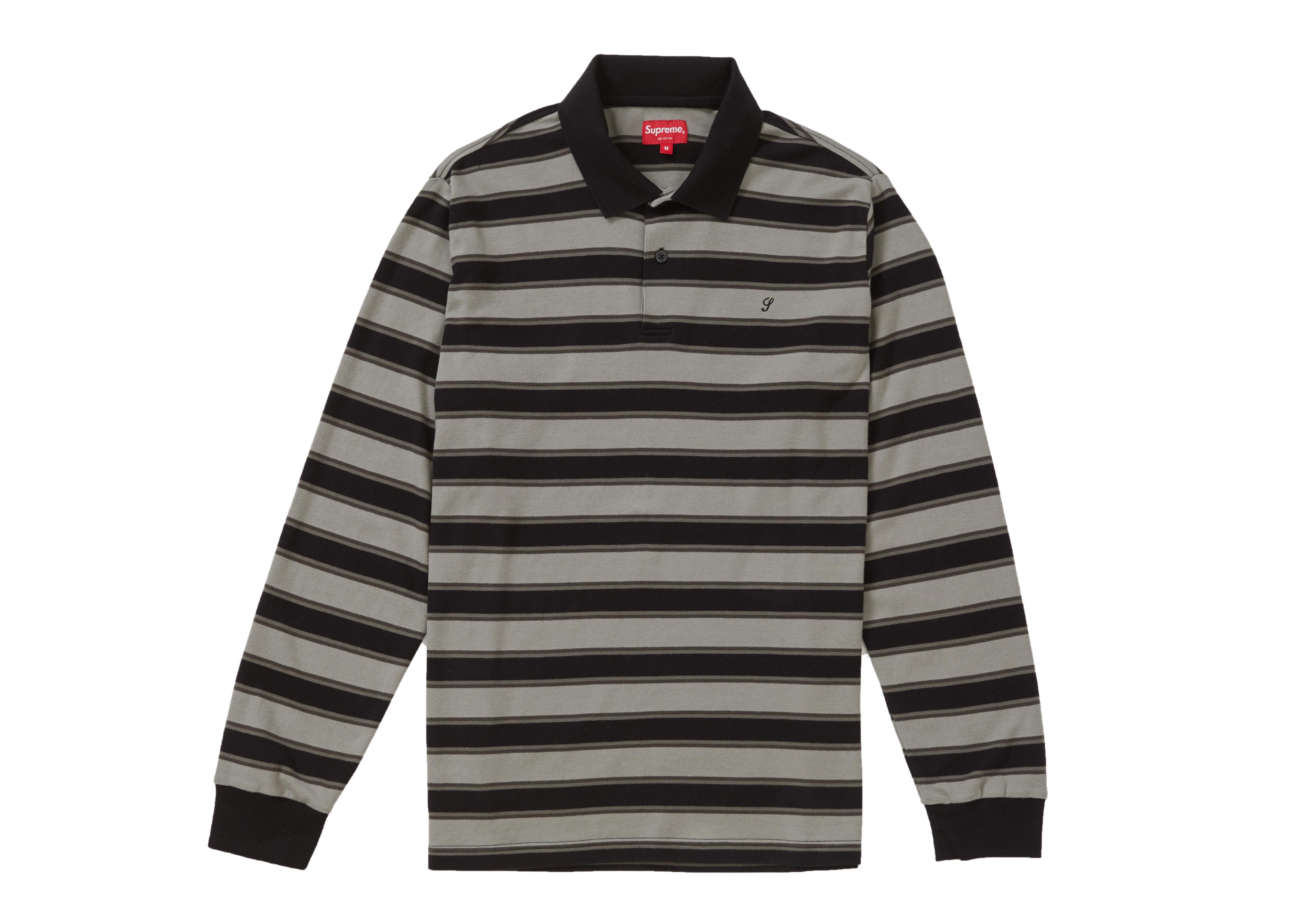 striped supreme long sleeve