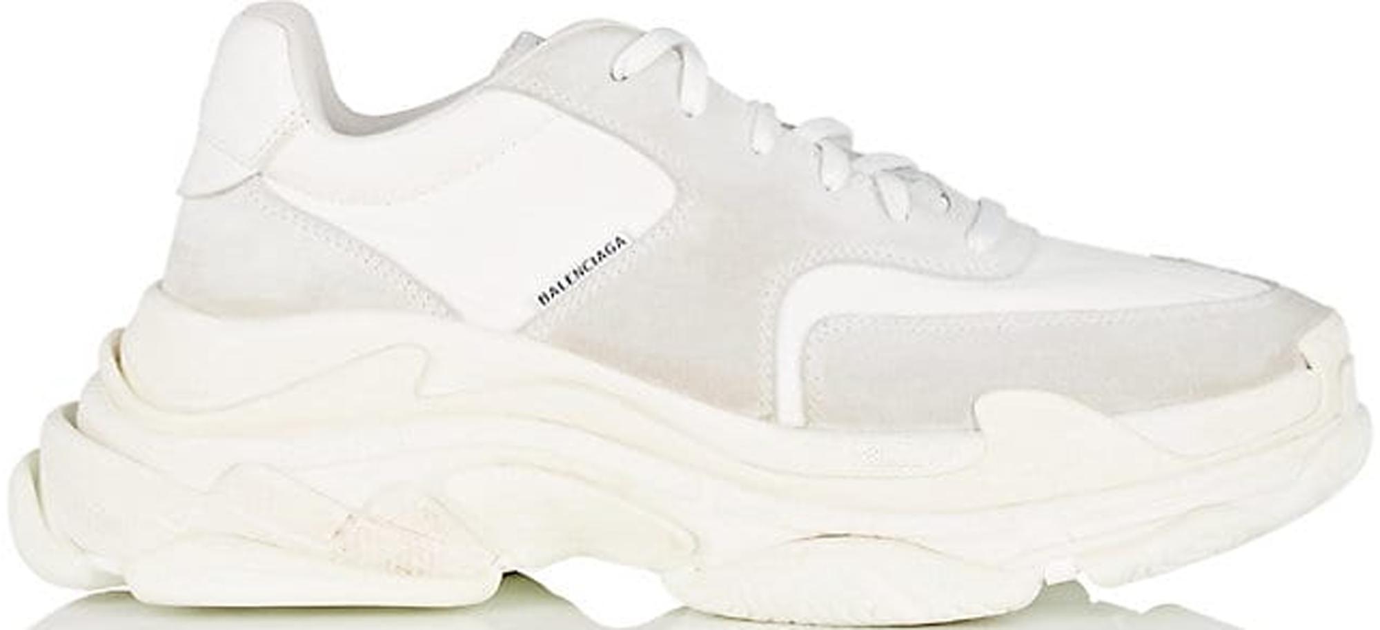 balenciaga triple s off white womens