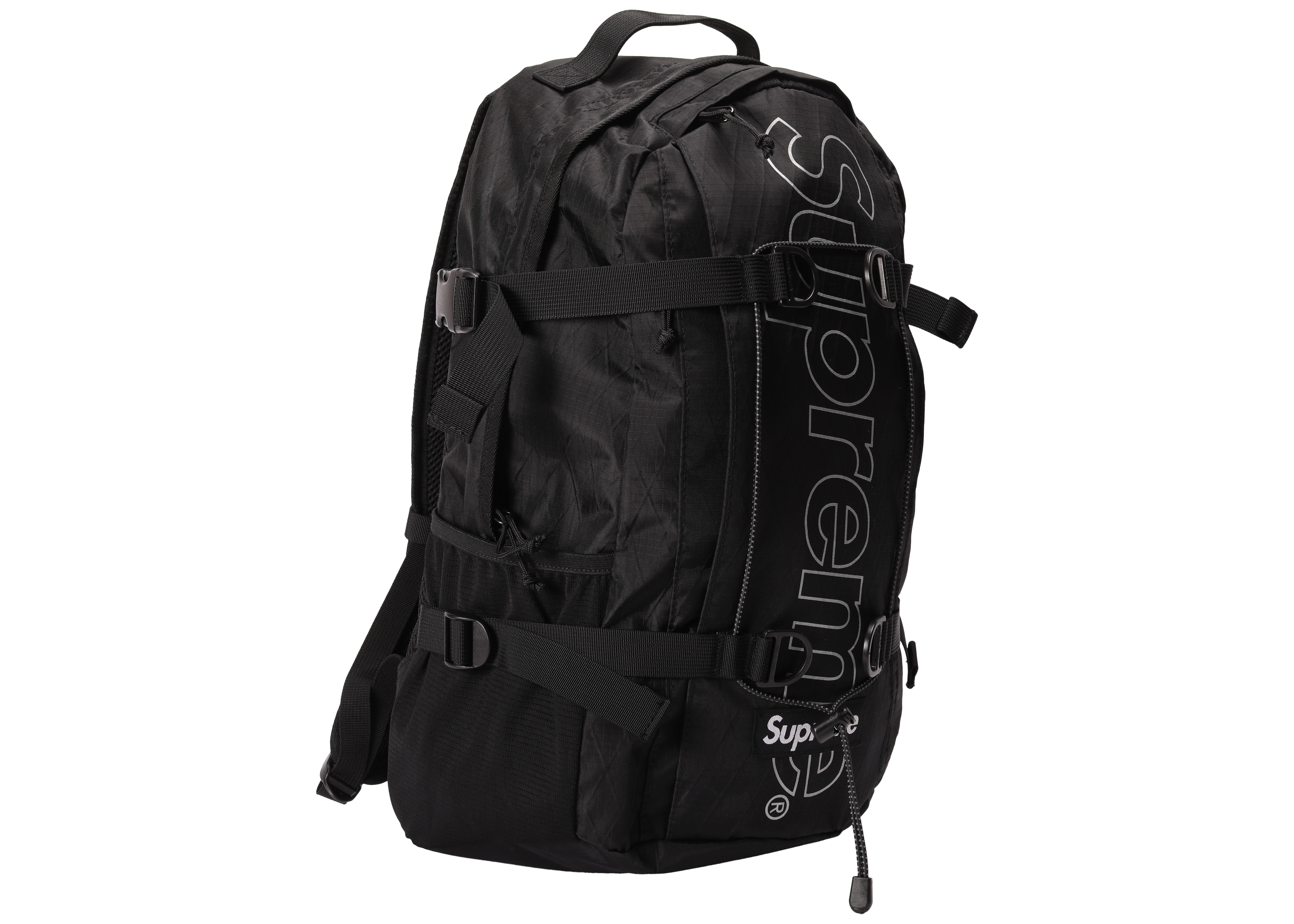 black supreme bag