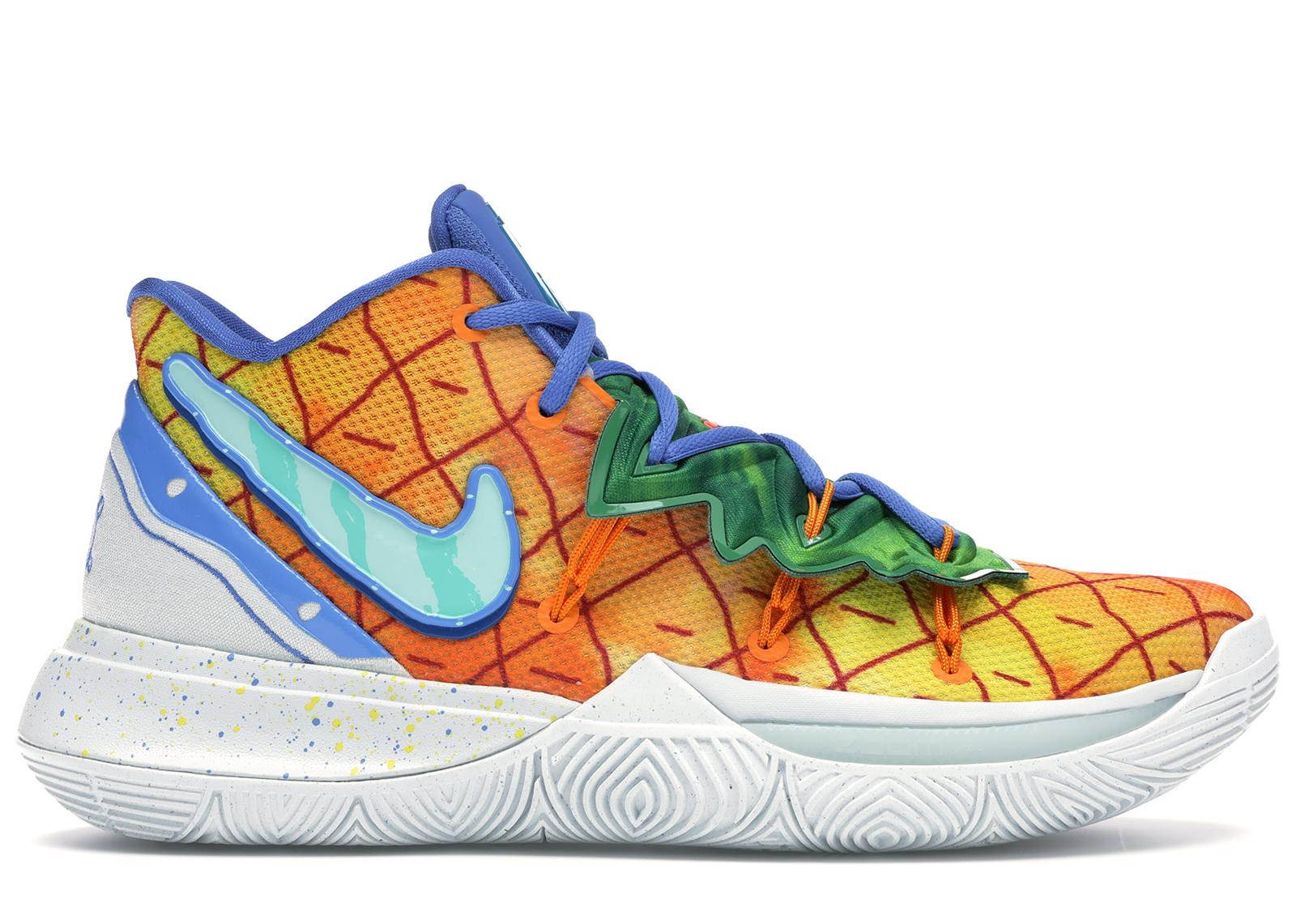 spongebob themed basketball shoes