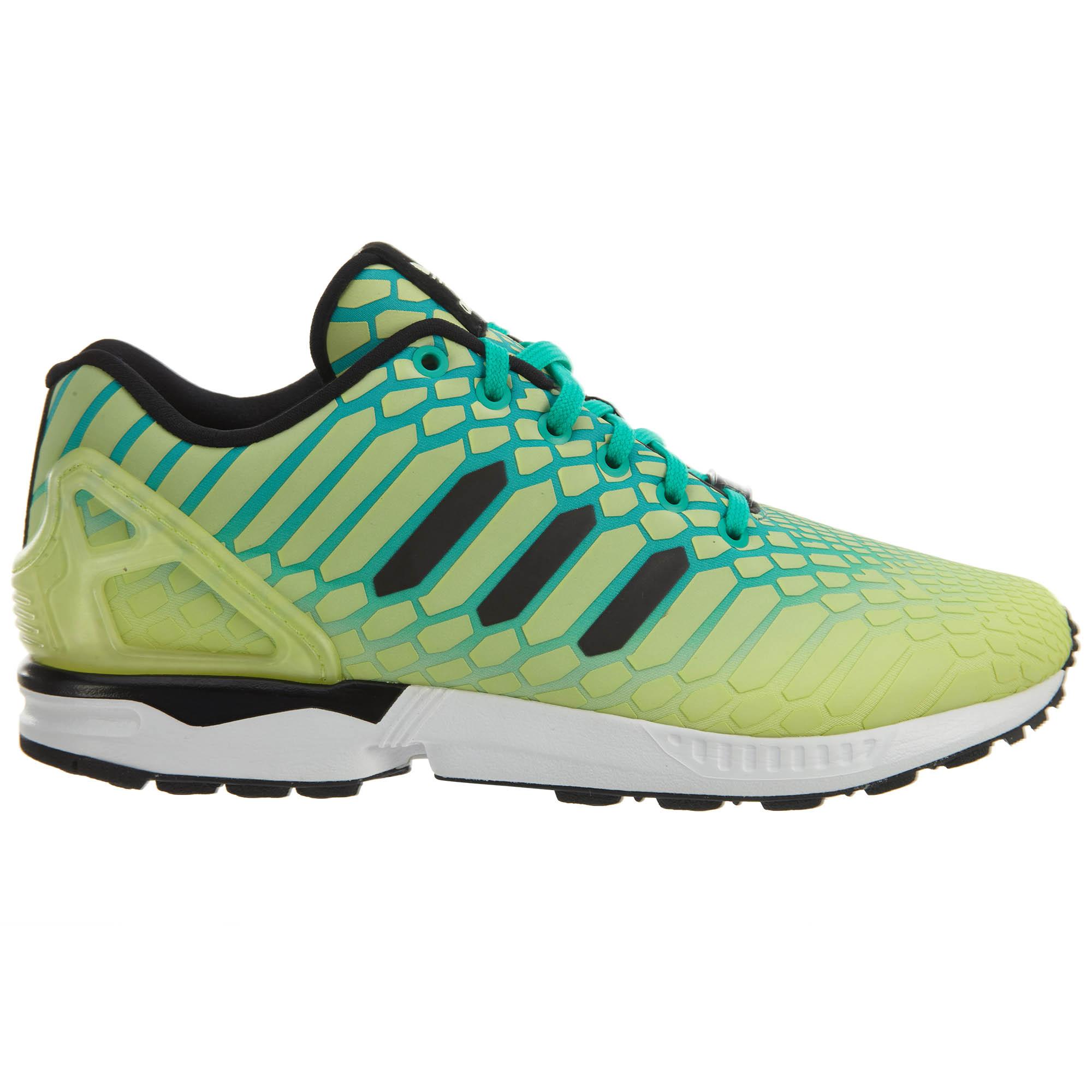 adidas Zx Flux Shoes Frozen Yellow/shock Mint/white Aq8212 (10 D(m) Us) in Green for Men - Save 