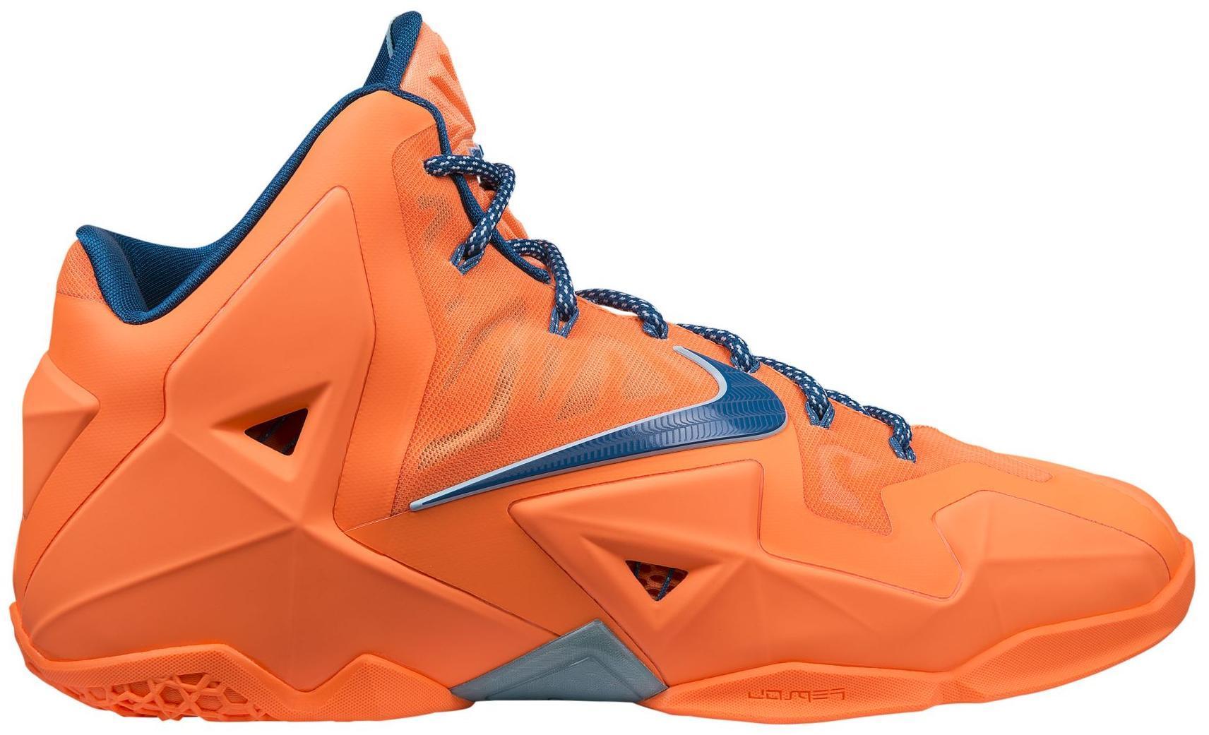Nike Lebron 11 Knicks in Orange for Men - Lyst