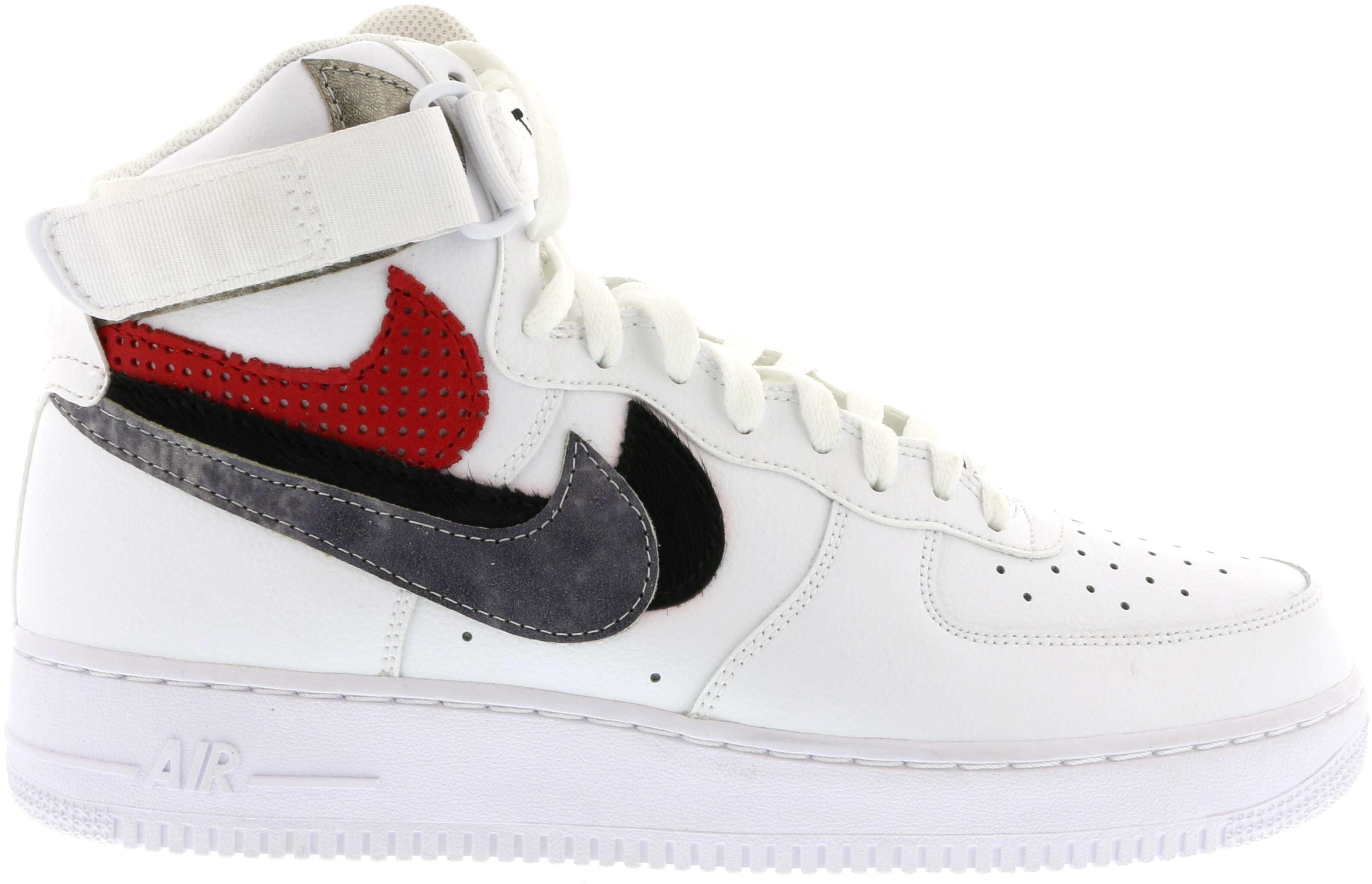 double nike check air force 1