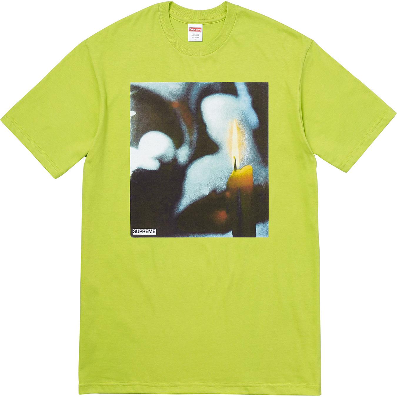 lime green supreme shirt