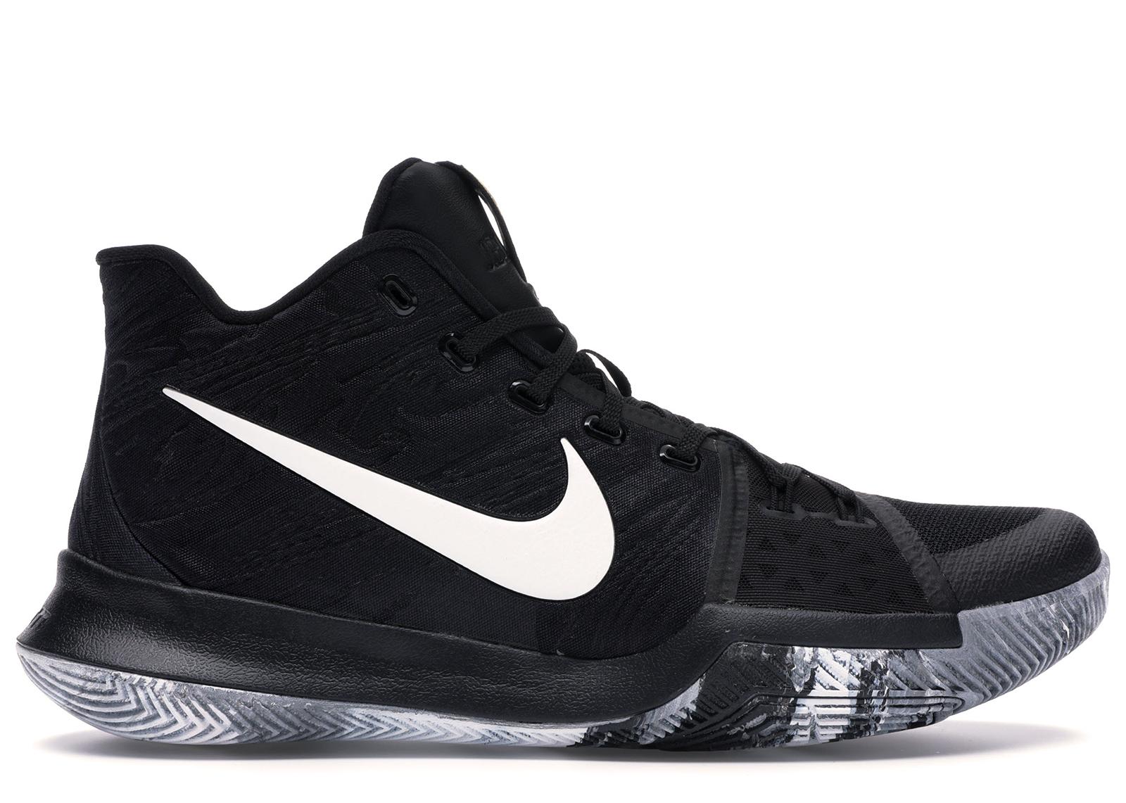 nike kyrie 3 black and white