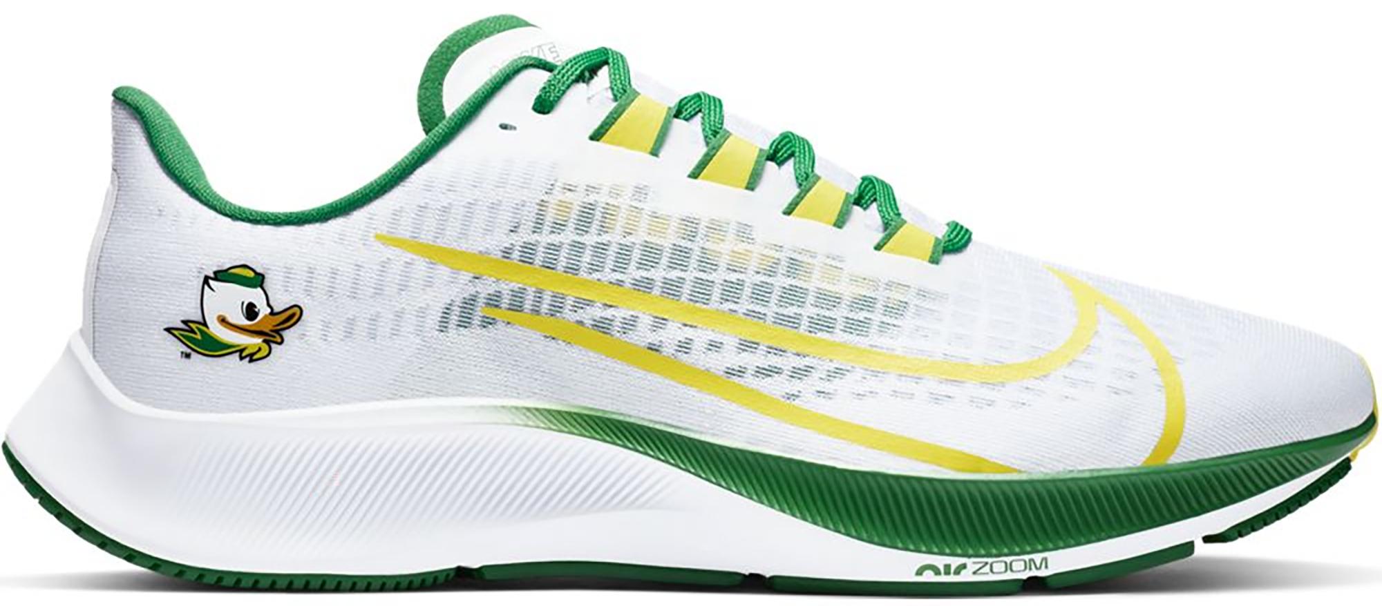 Nike Air Zoom Pegasus 37 Wolf Grey / Aurora Green - Whirlwind Sports