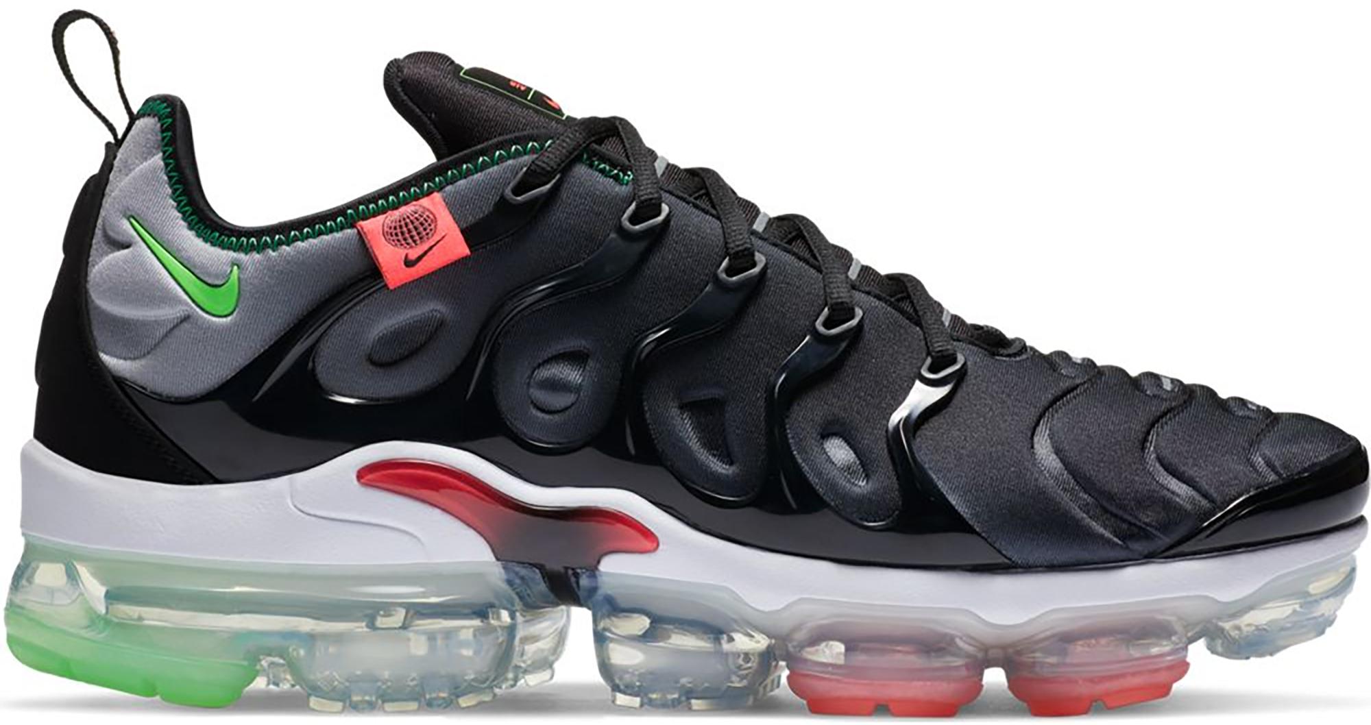 vapormax plus men's black