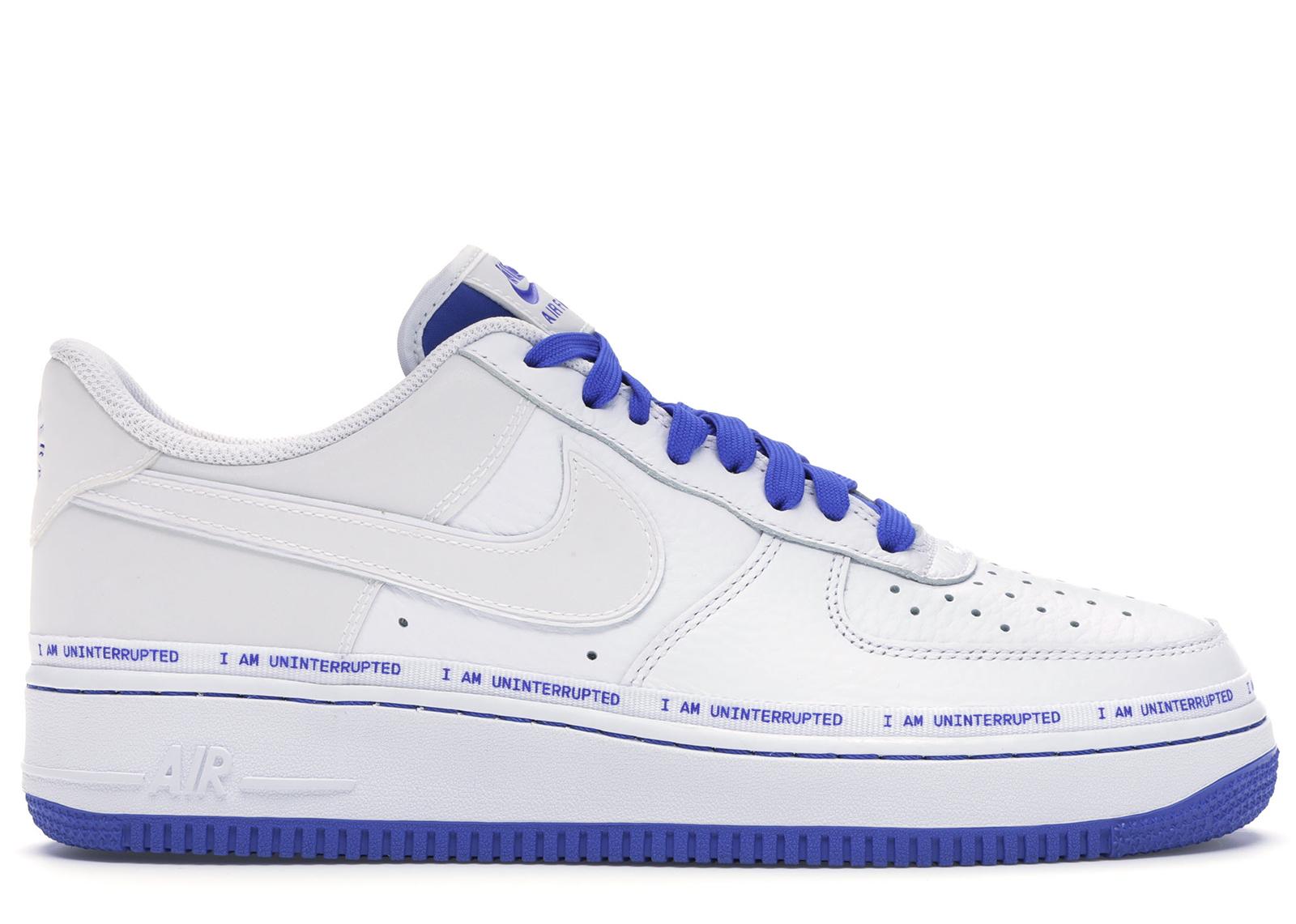Nike Leather X Uninterrupted Air Force 1 '07 Mtaa Qs in White for Men ...