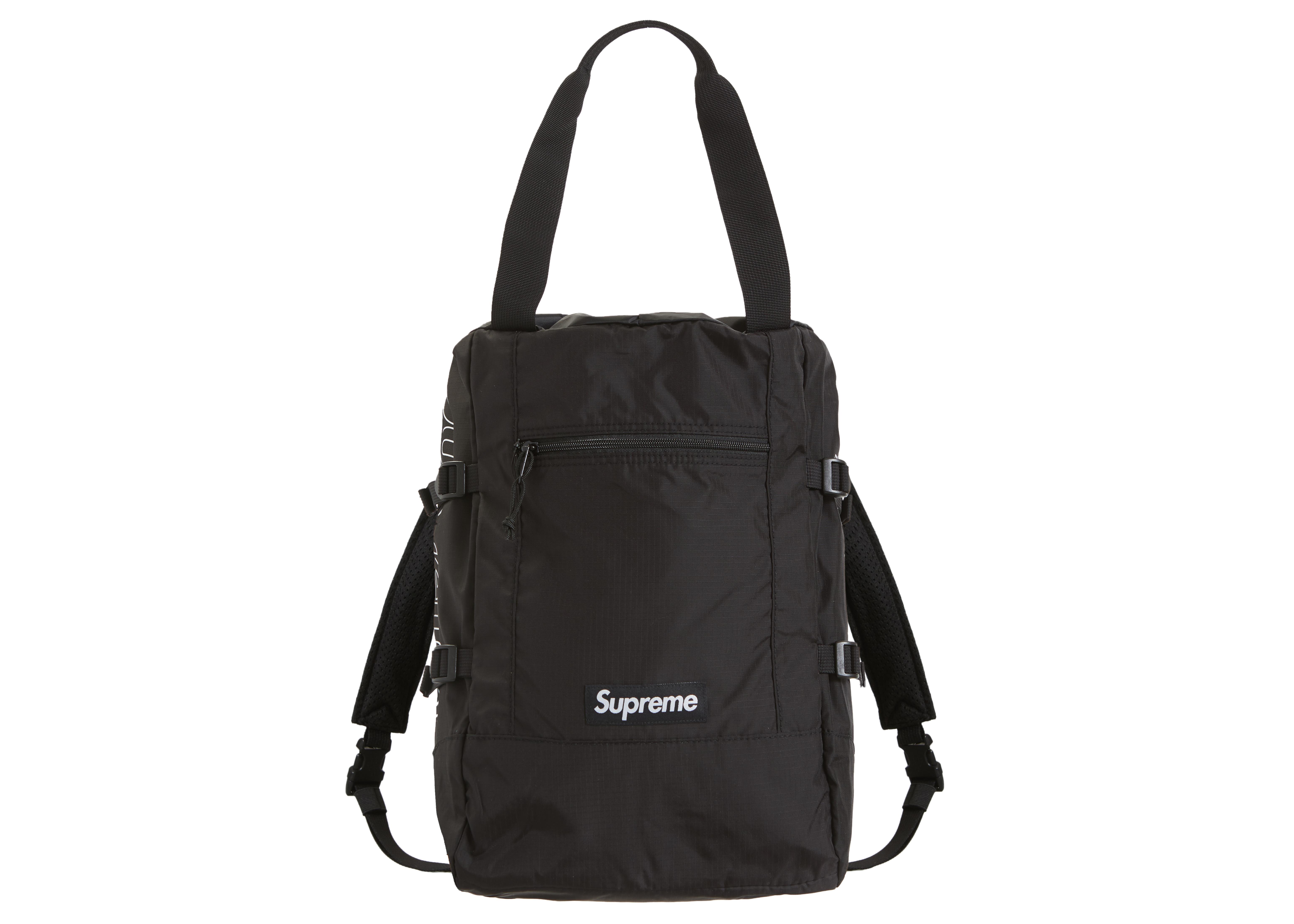 Supreme Backpack Black Stockx Paul Smith