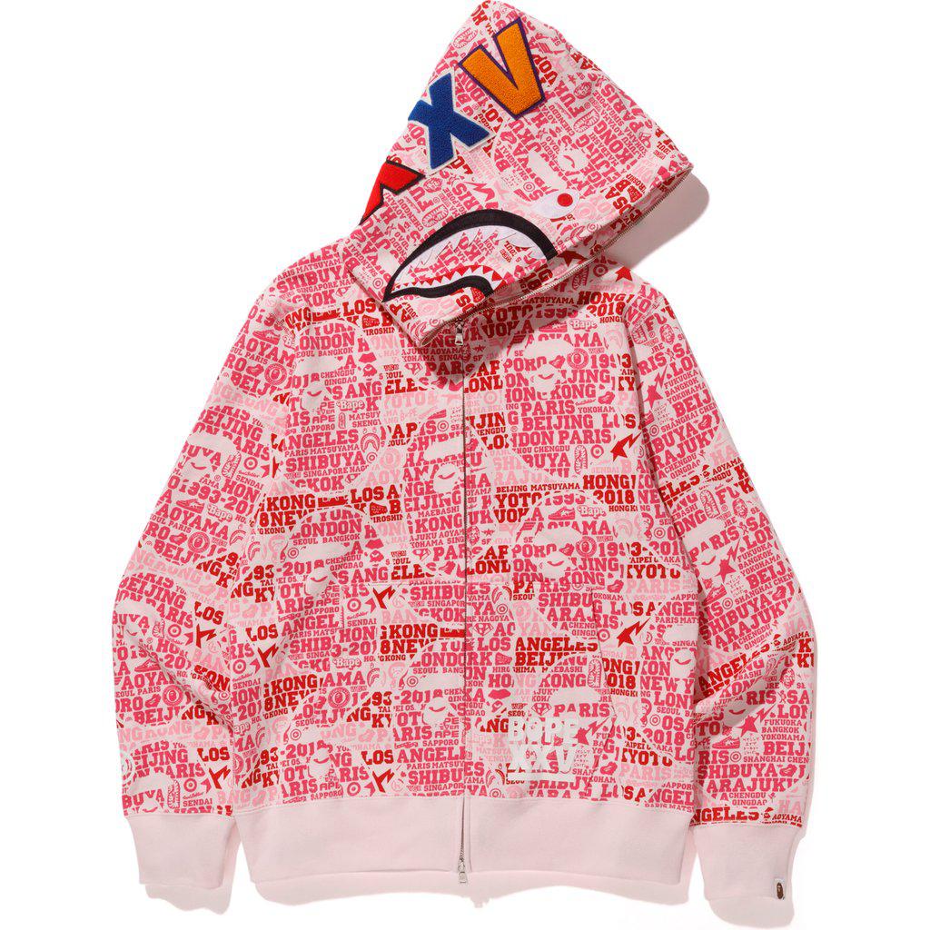 bape sweater pink