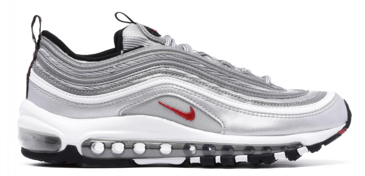 air max 97 silver and black