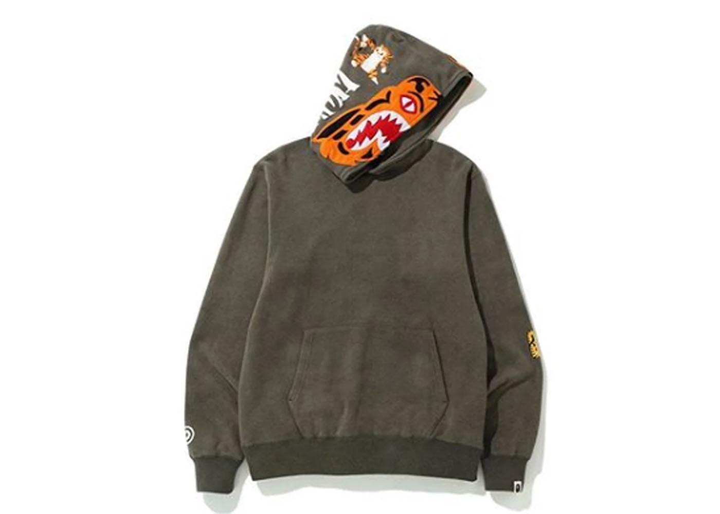 bape wide pullover hoodie