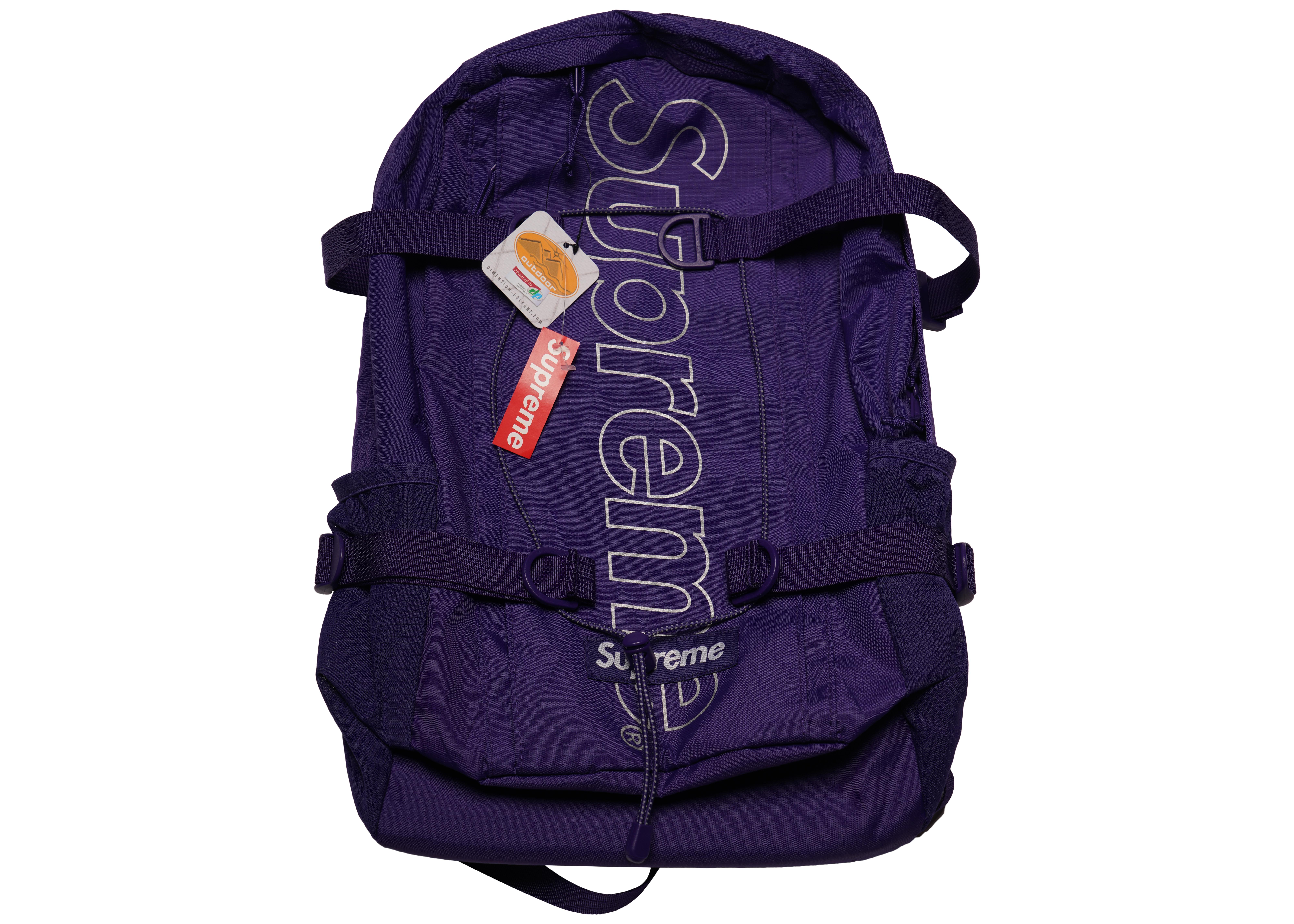 supreme fw18 backpack black