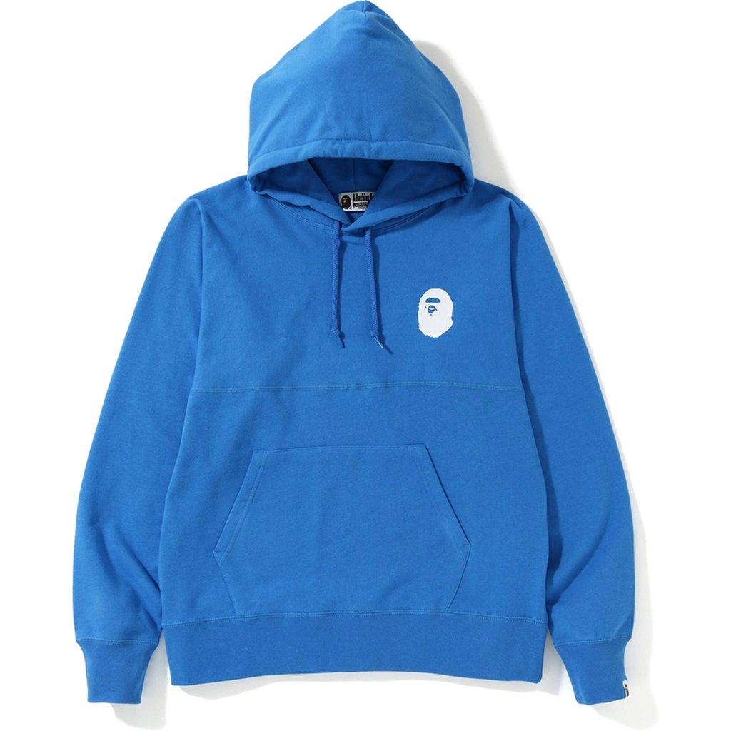 blue color hoodie