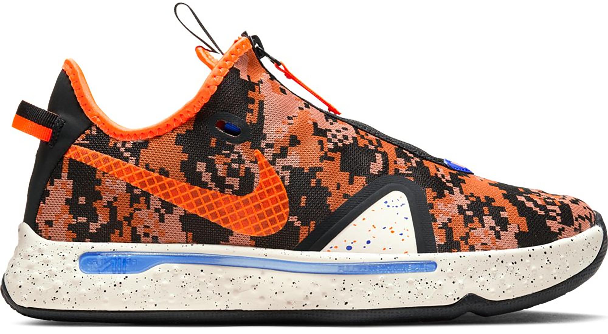 Nike Pg 4 Digi Camo in Orange for Men - Lyst