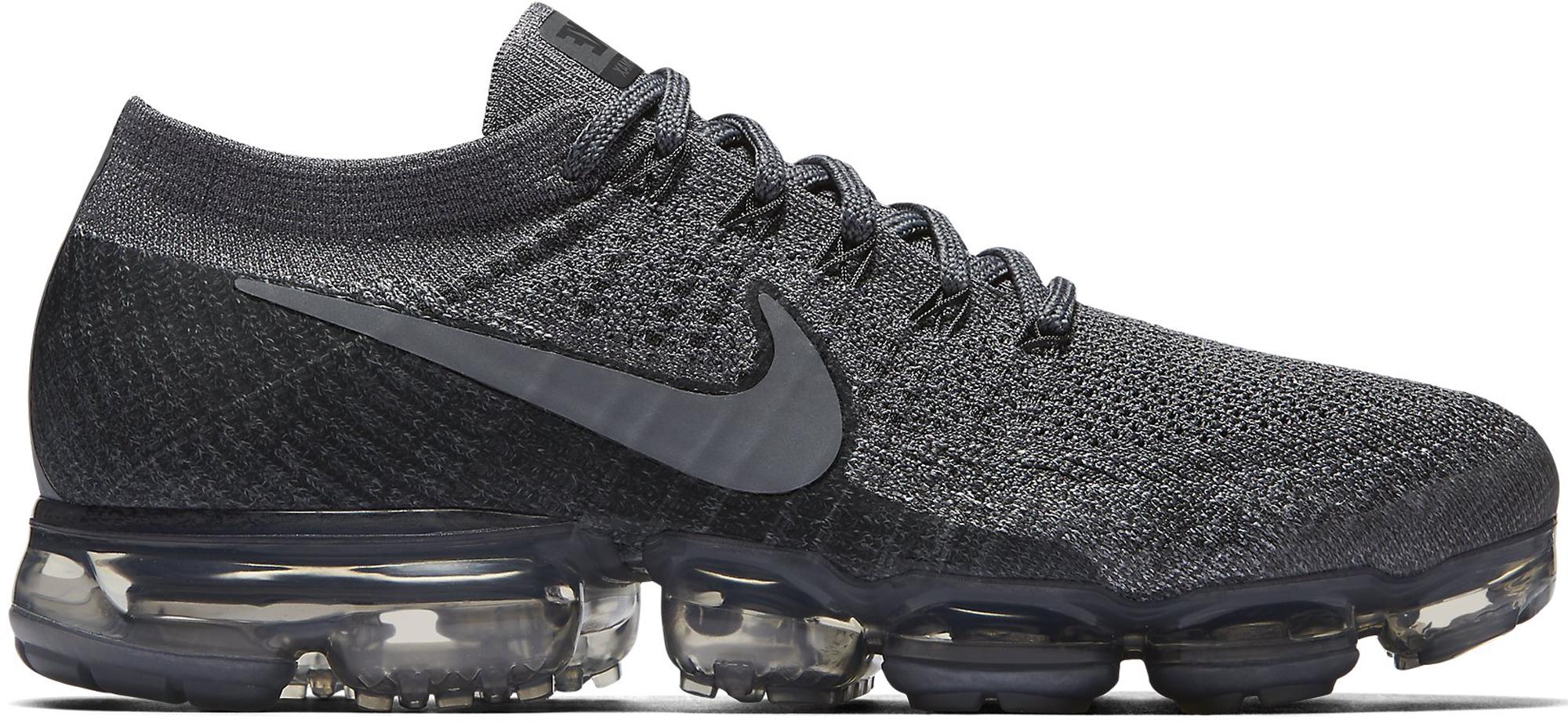 vapormax grey trainers