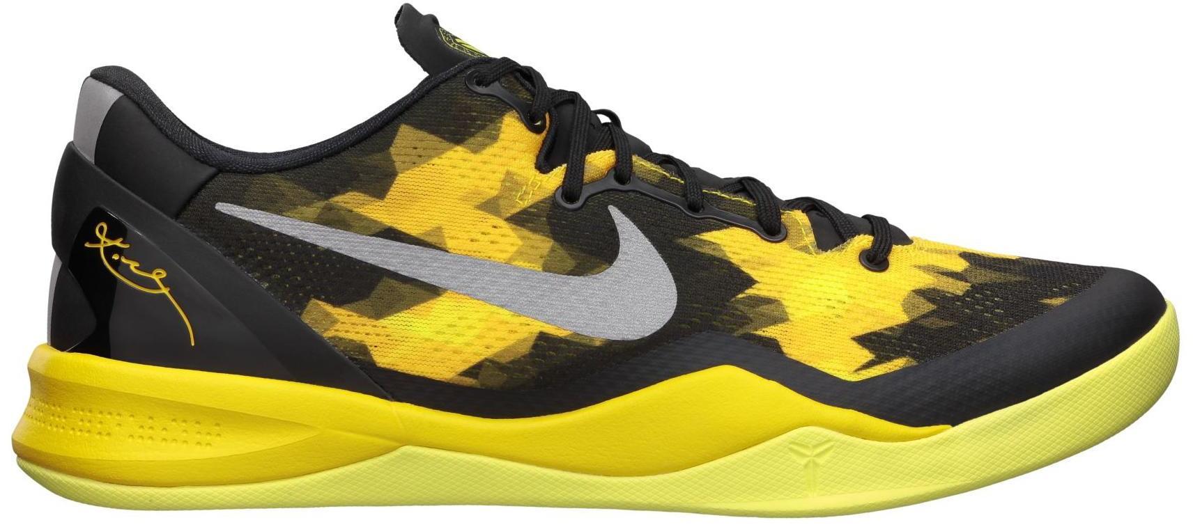 Nike Kobe 8 Sulfur / Electric in Yellow for Men - Lyst