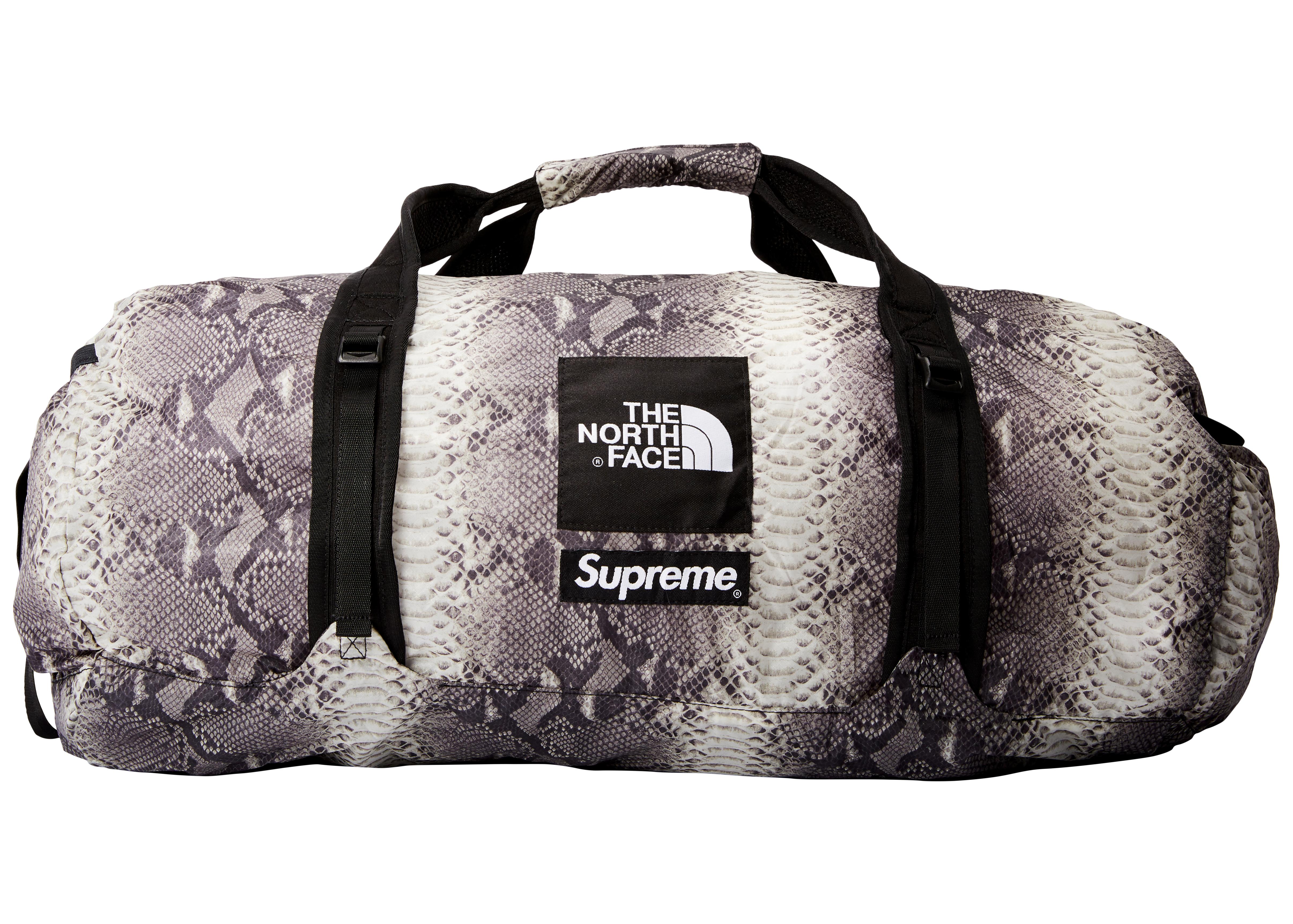 supreme north face snakeskin backpack