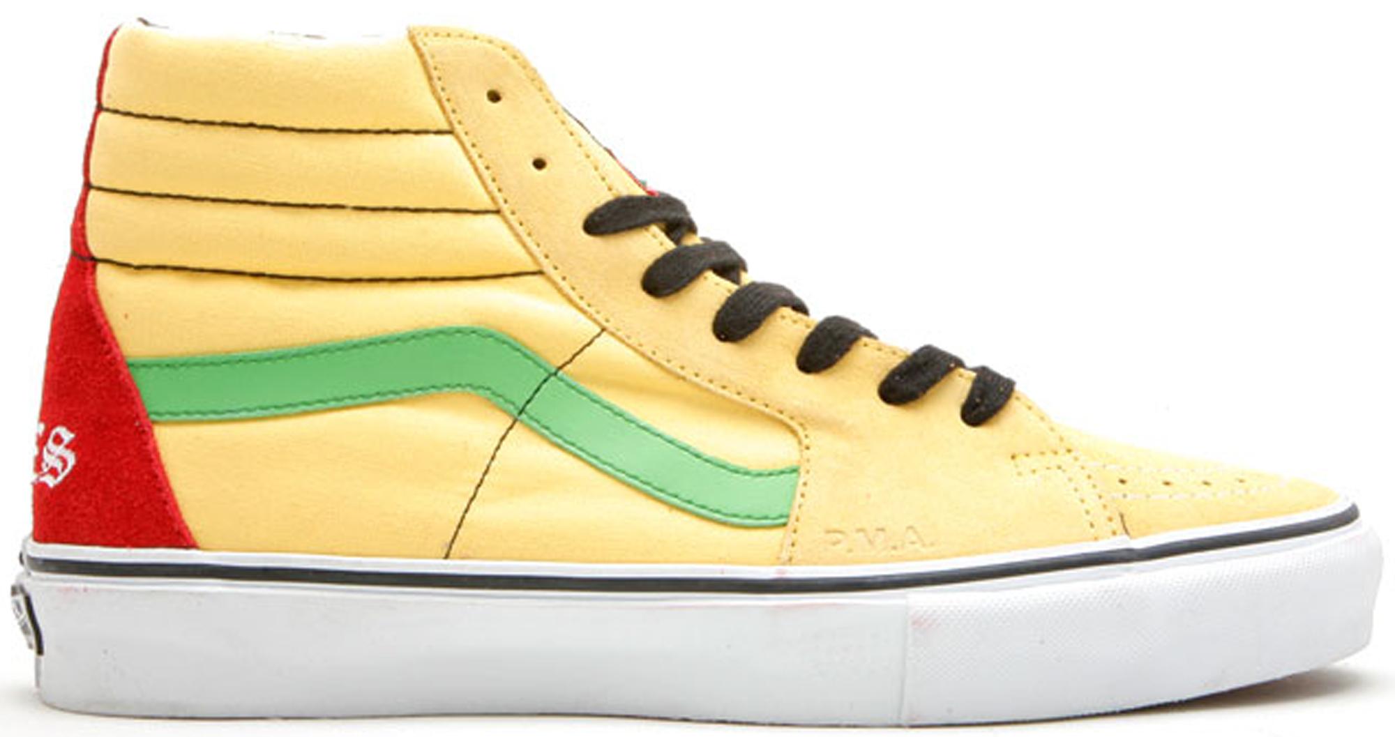 Vans Sk8hi Supreme X Bad Brains Yellow for Men Lyst