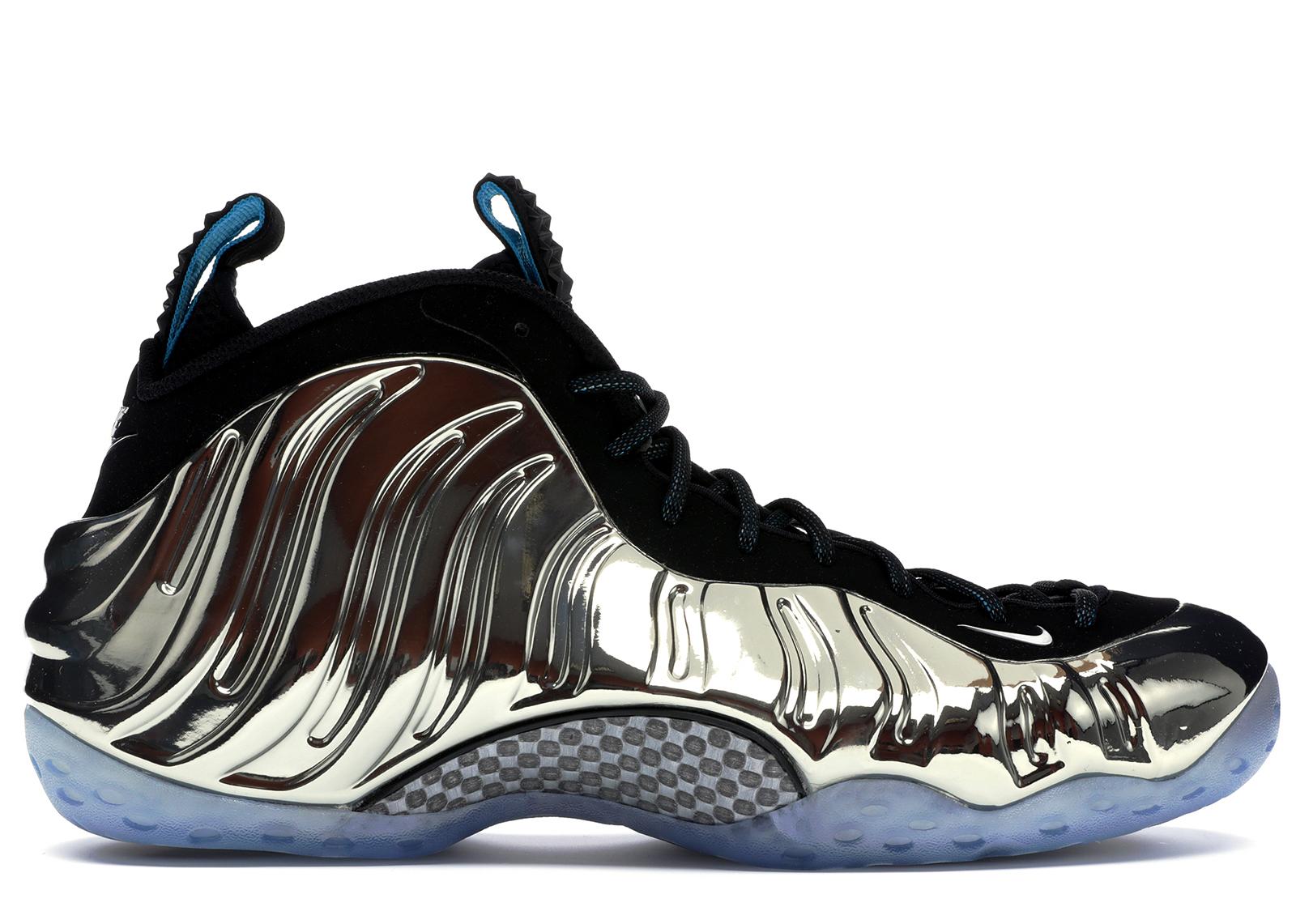 Nike Air Foamposite One As Qs 'mirror' Shoes - Size 9.5 in Silver (Metallic) for Men - Save 39%