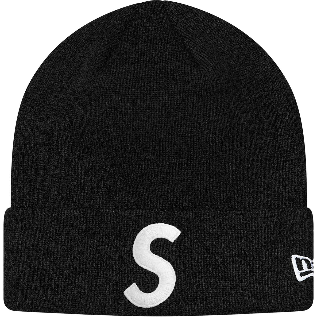 supreme new era s logo beanie
