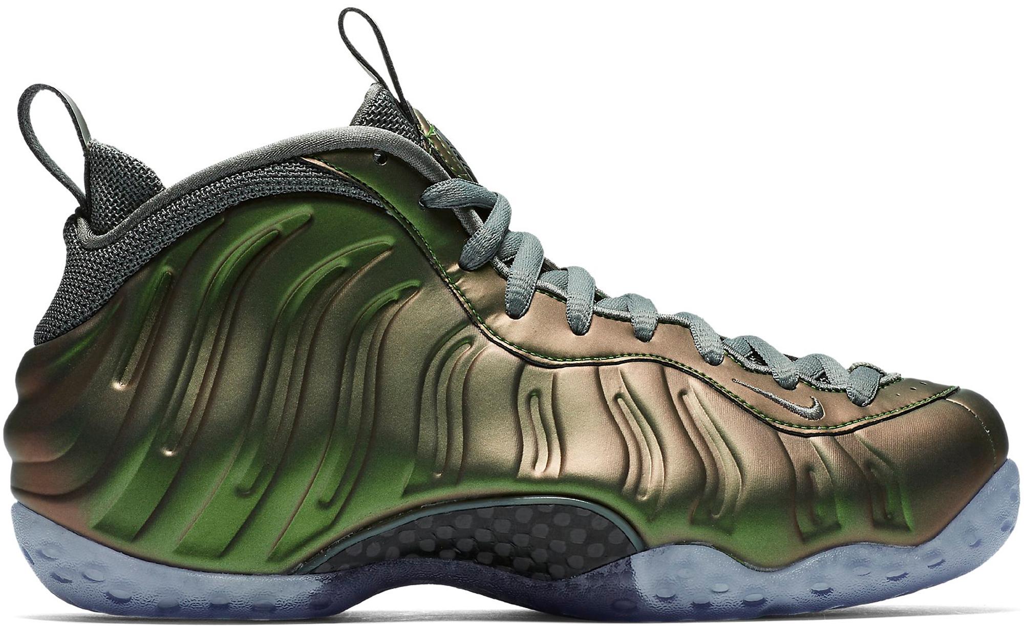 Nike Air Foamposite One Premium Black Aurora Green END.