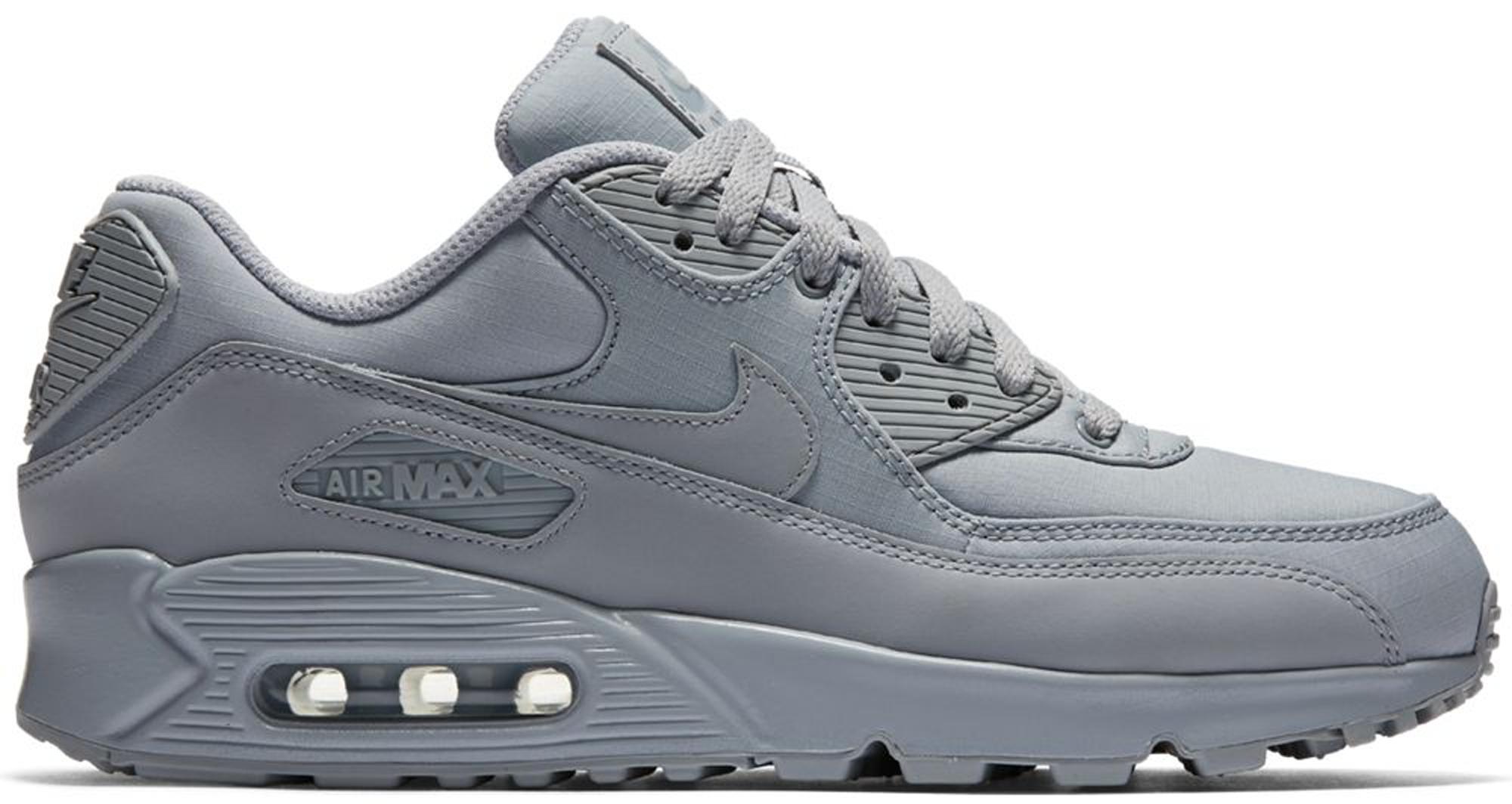 Nike Air Max 90 Triple Wolf Grey in Gray for Men - Lyst