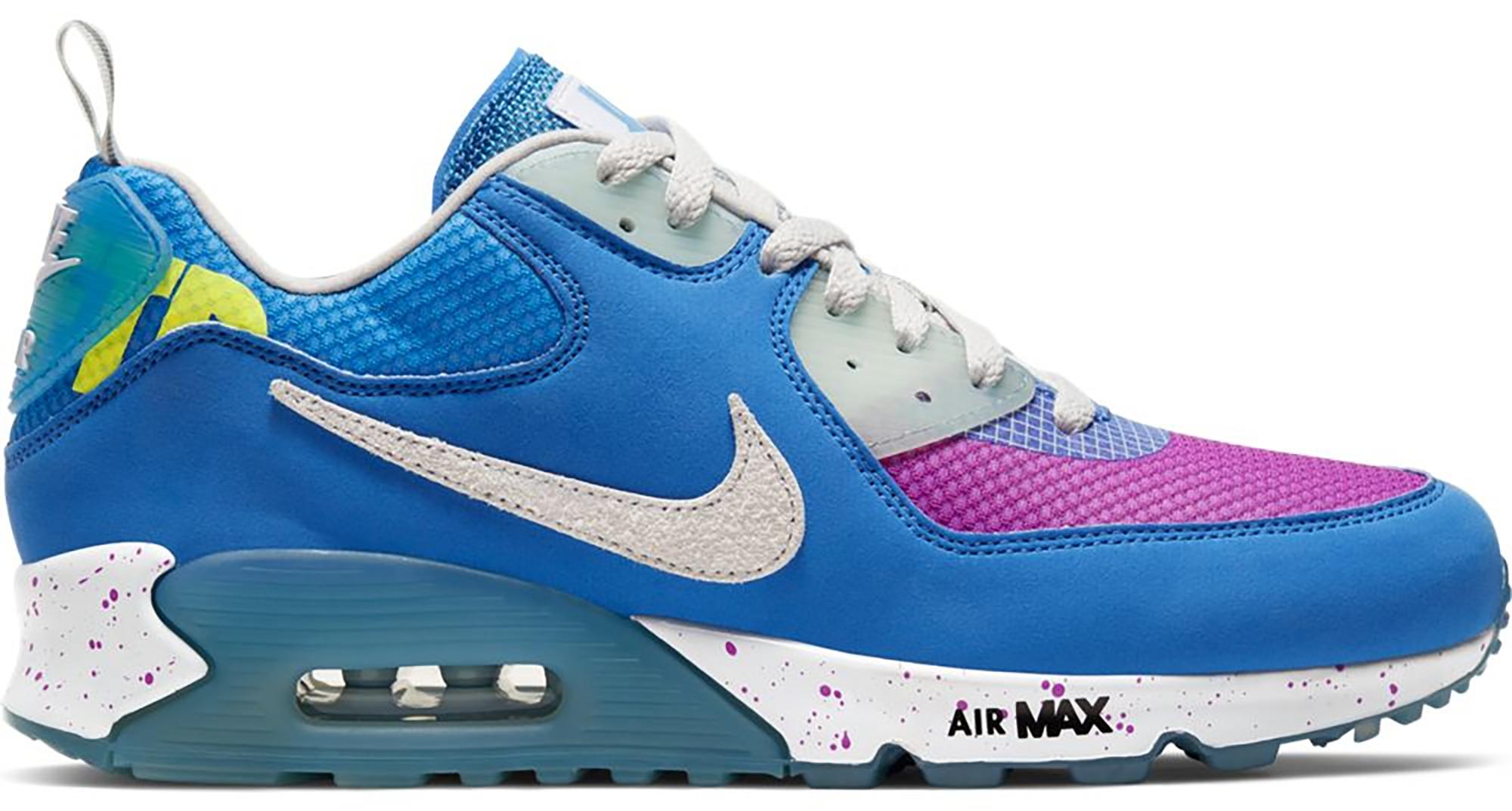 undefeated air max 90 pacific blue