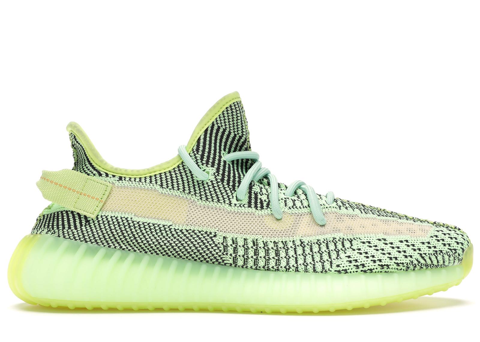 lime green yeezy shoes