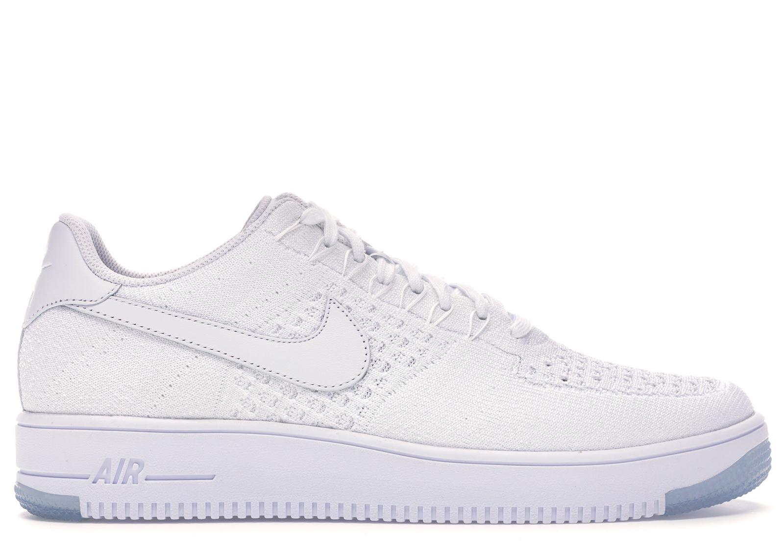 air force 1 flyknit white ice