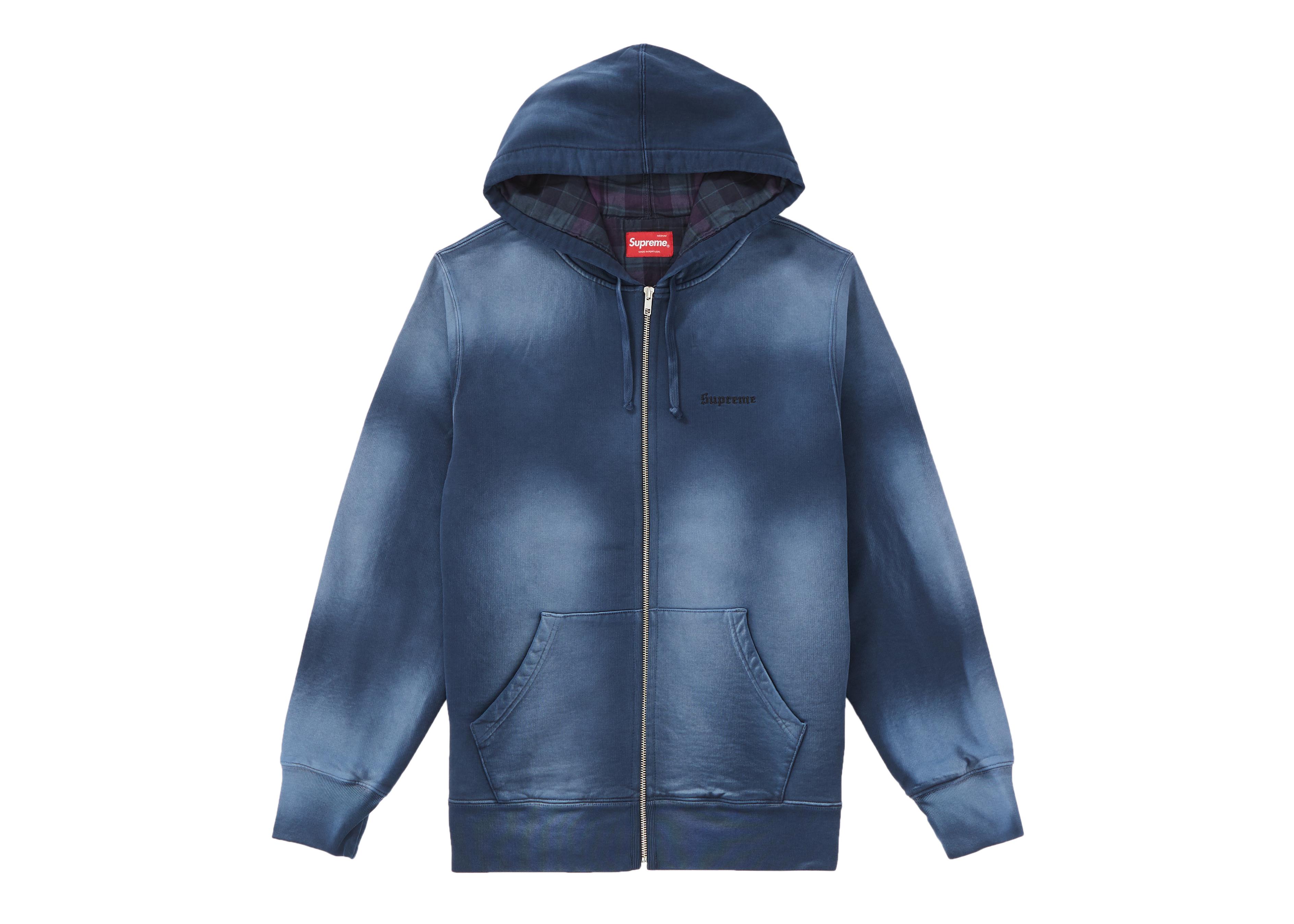 supreme topline zip up sweatshirt