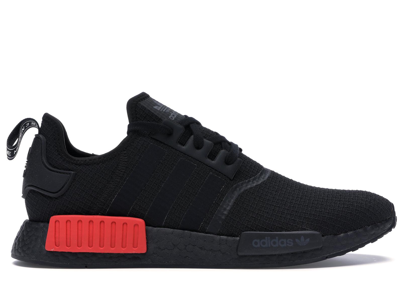 adidas Nmd R1 Core Black Lush Red for 
