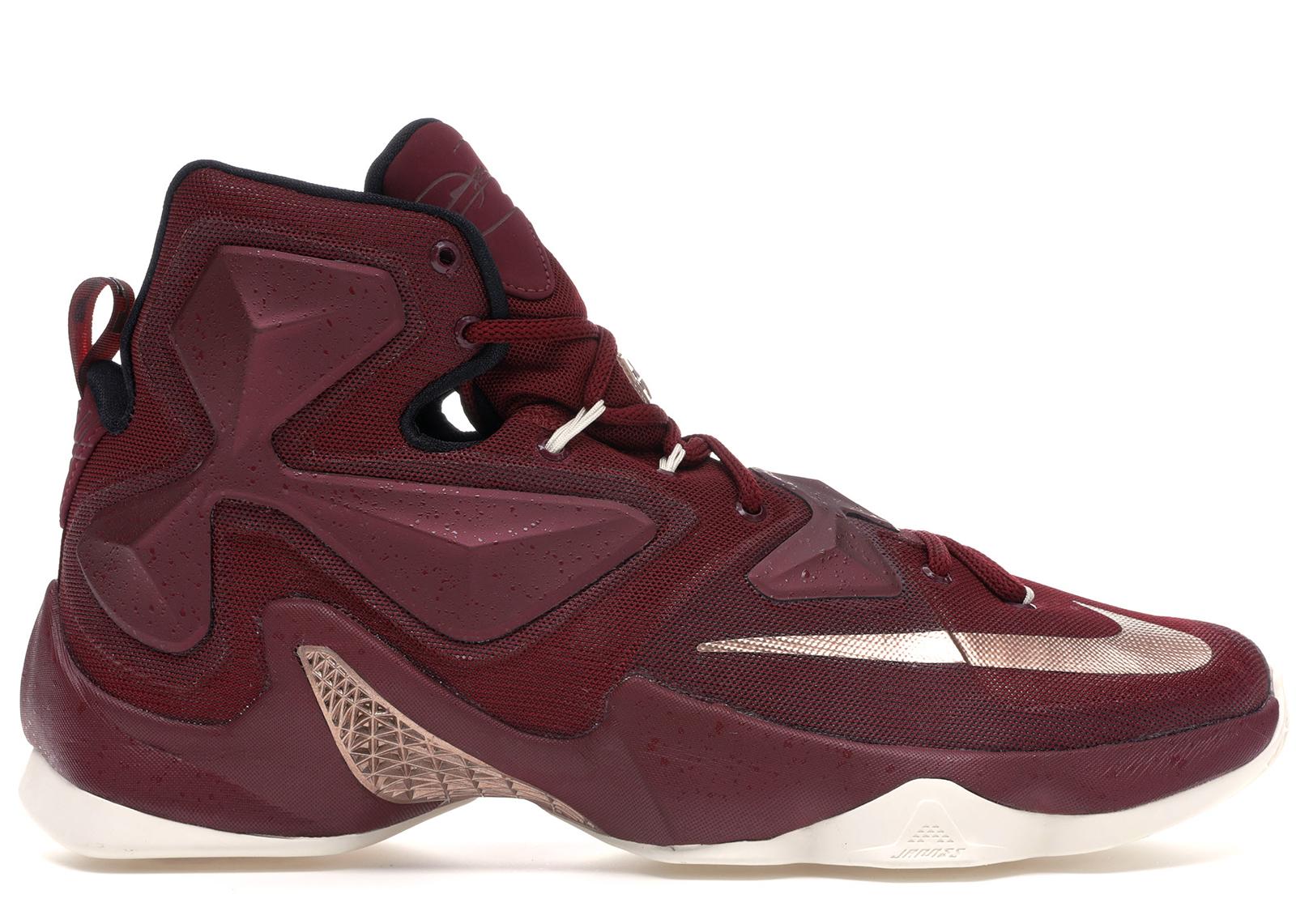 red lebron nike