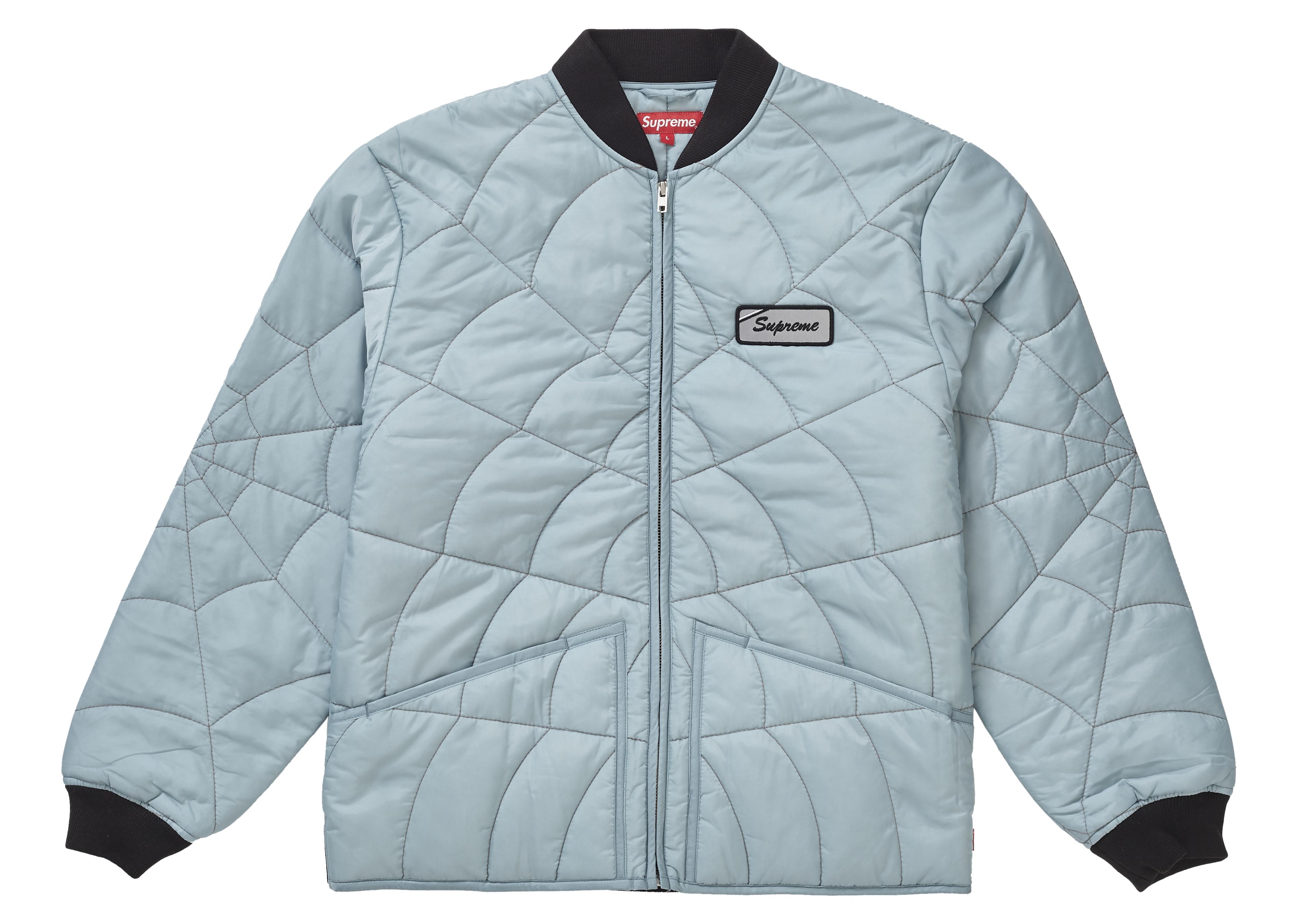 supreme quilted work jacket