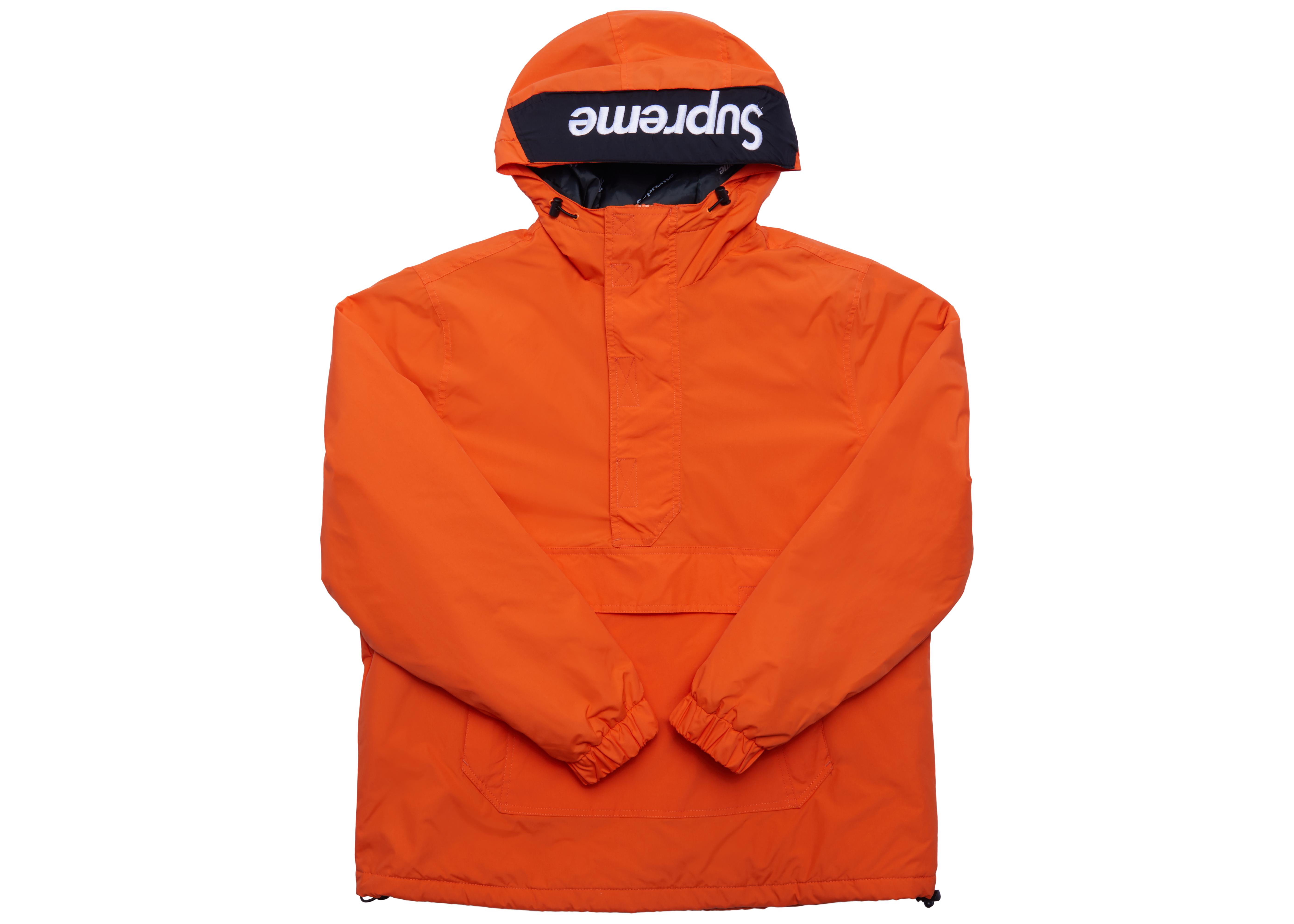 orange supreme hoodie