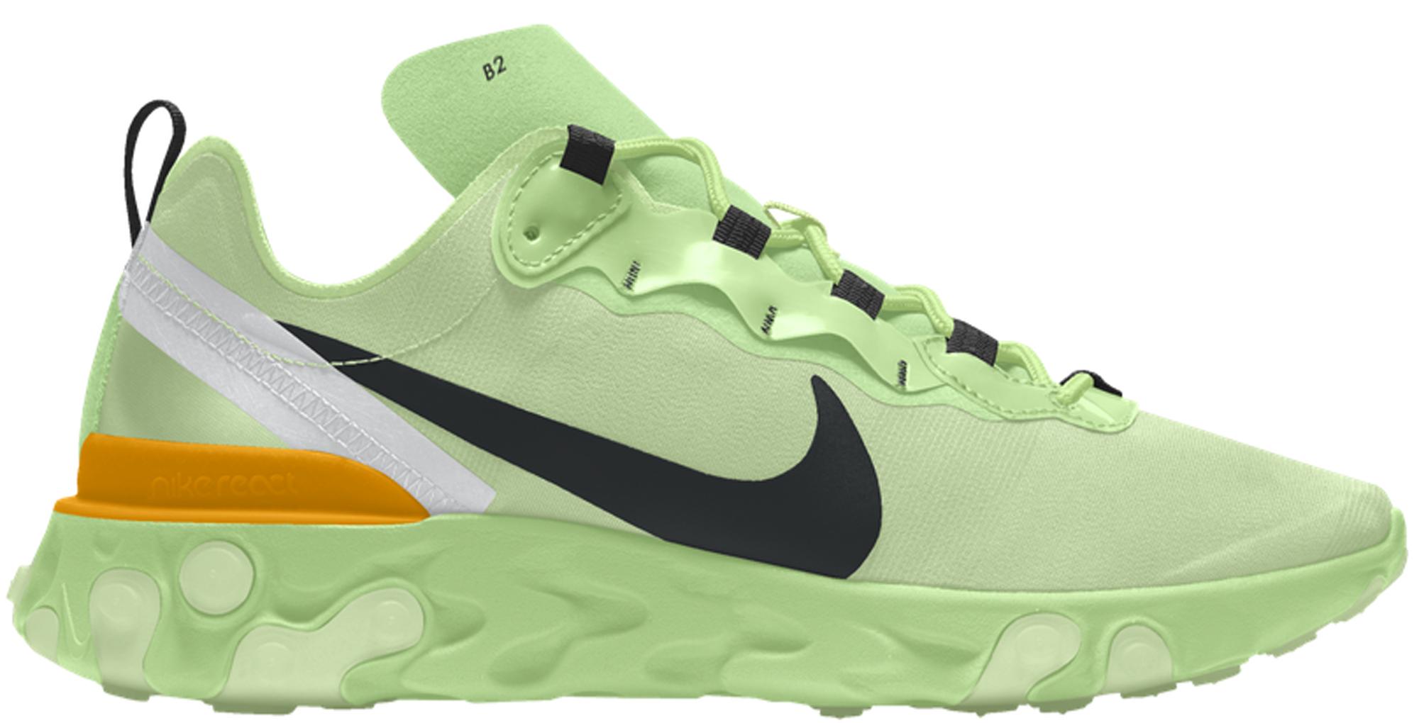 light green react vision trainers