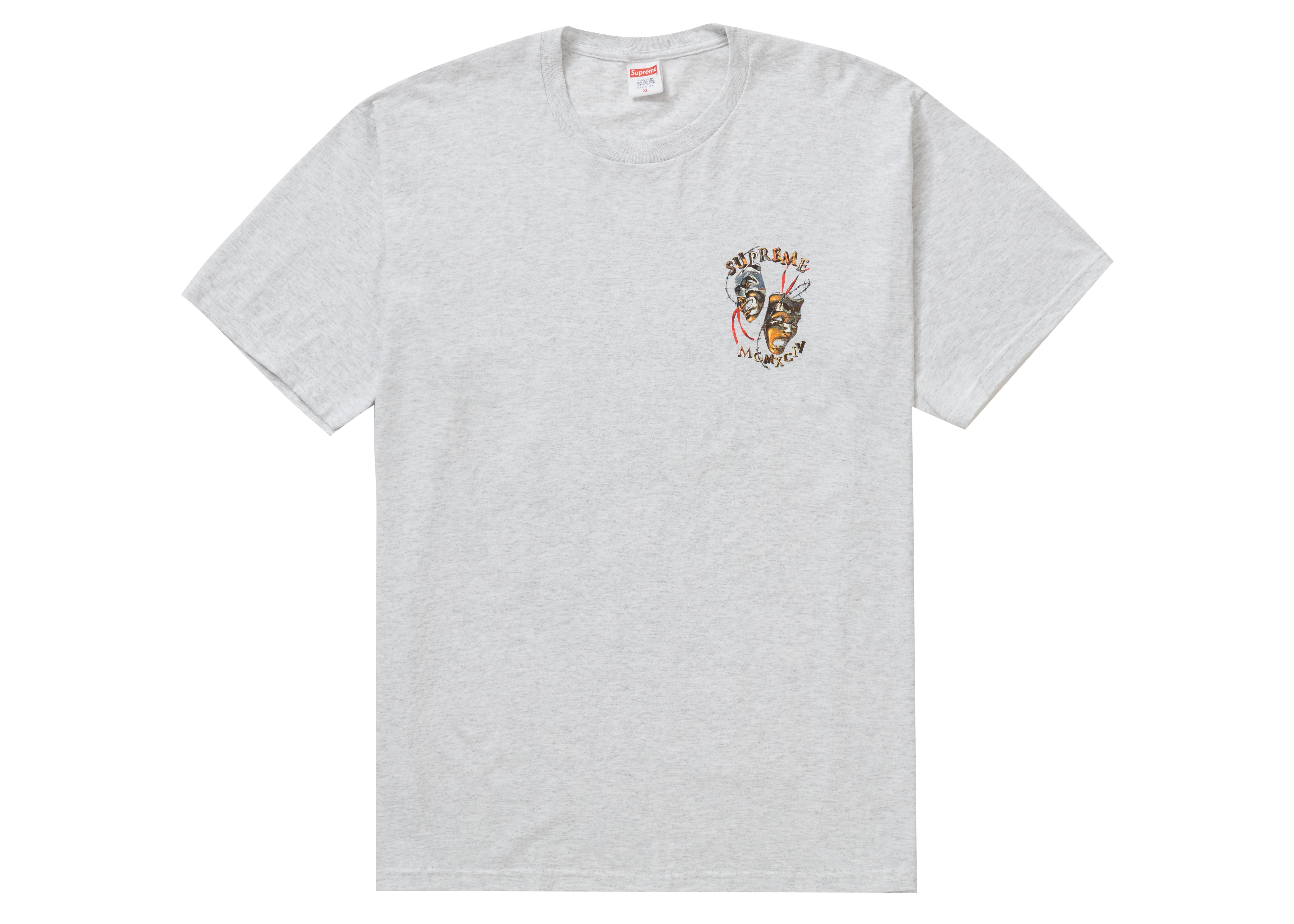 supreme laugh now tee white