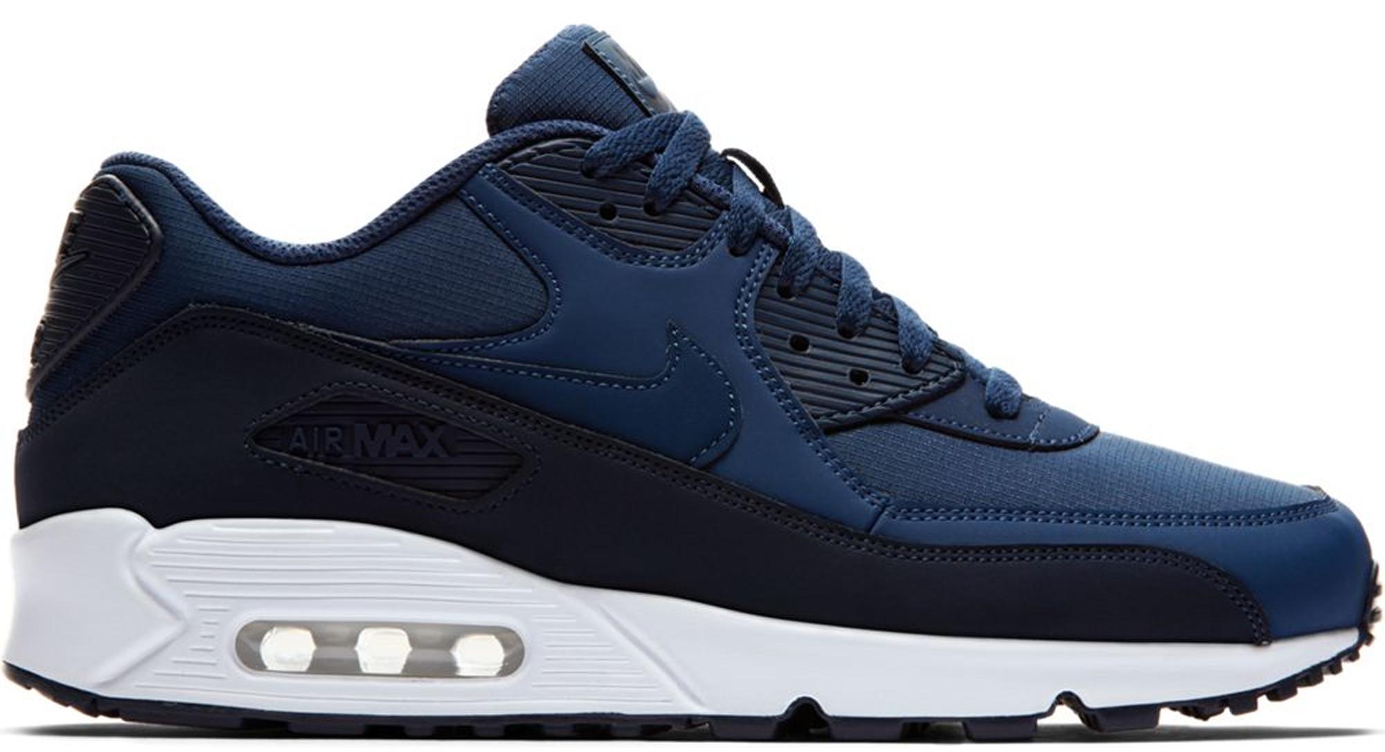 men navy blue air max